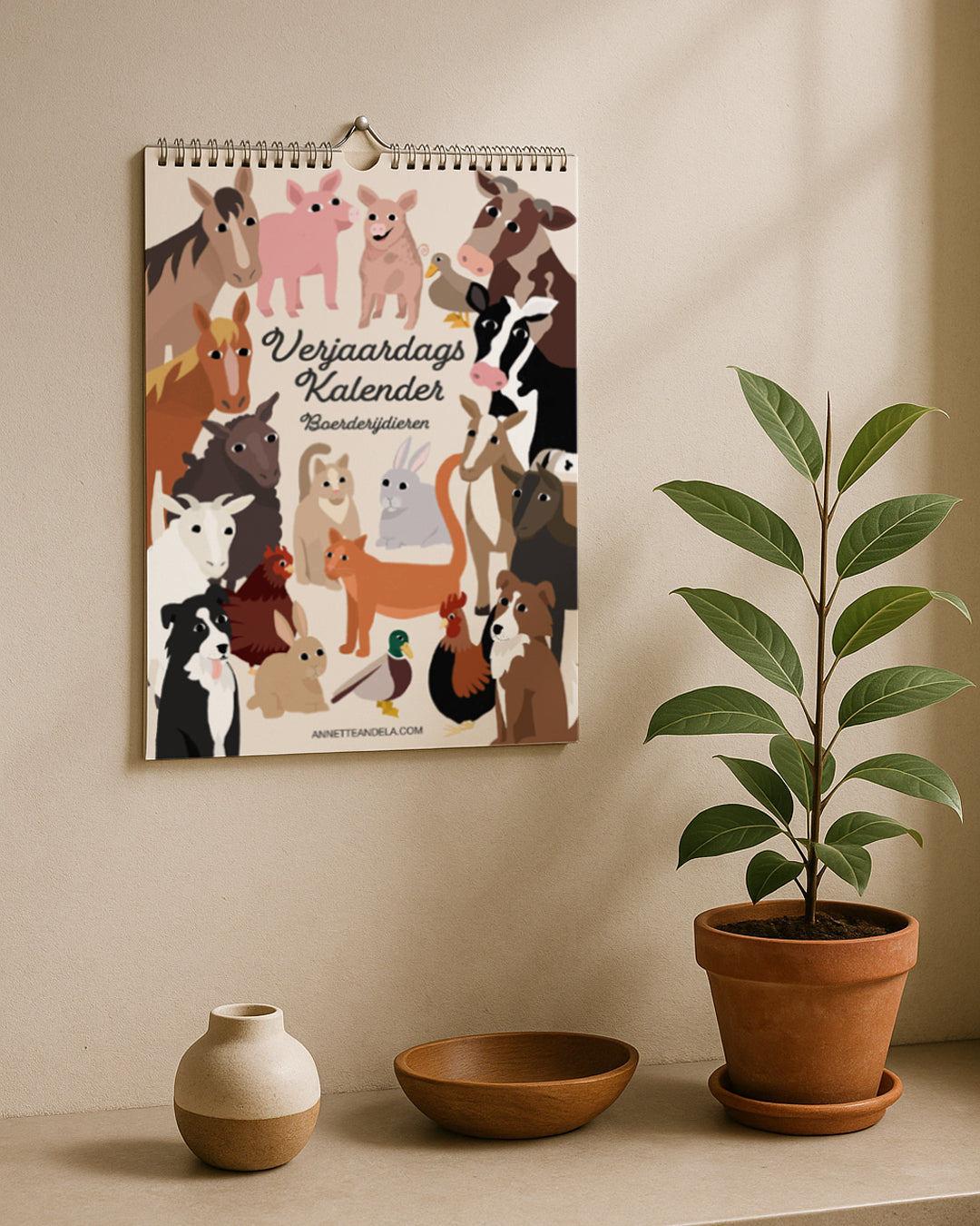 Boerderijdieren Kalender