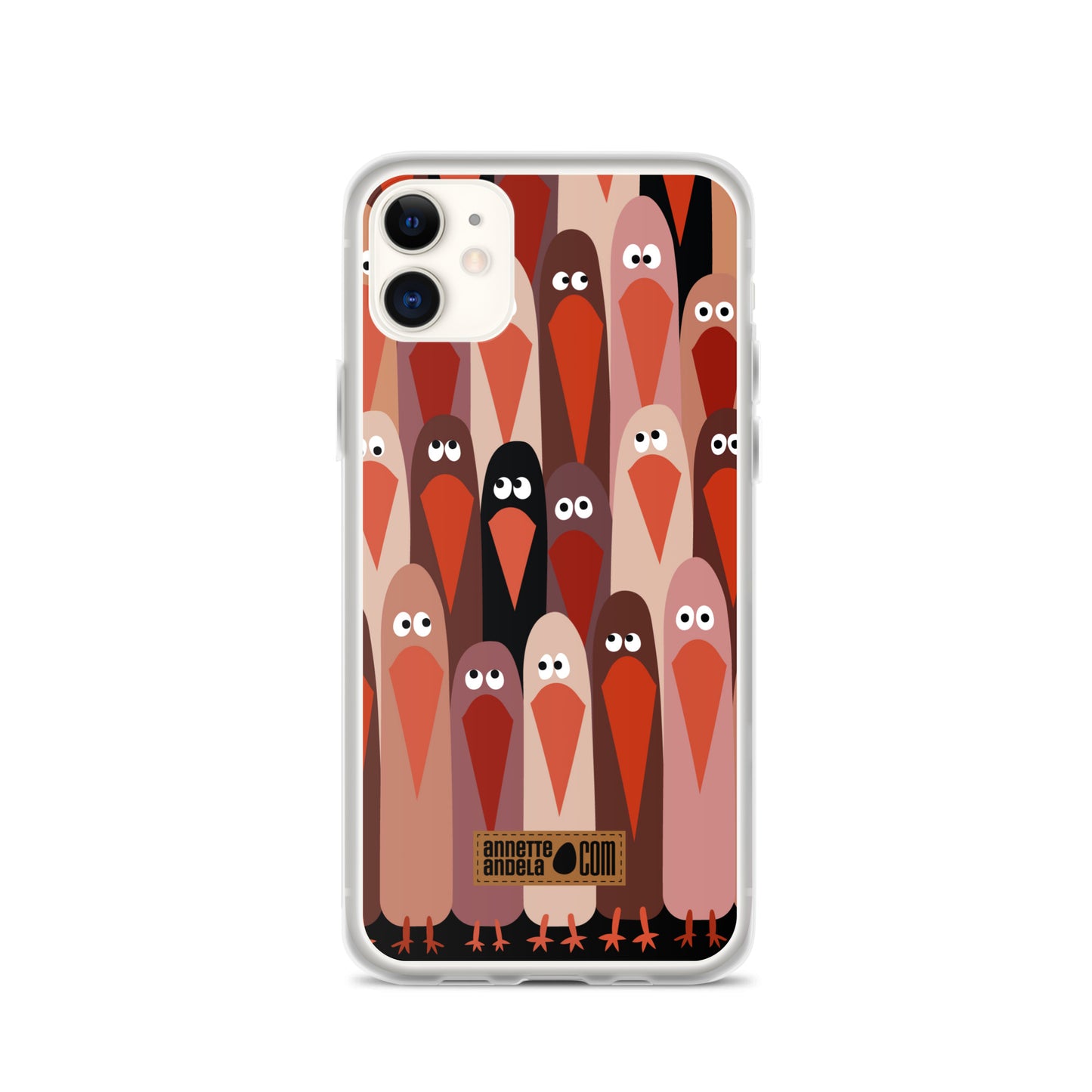 iPhone hoesje Crowdy Brown