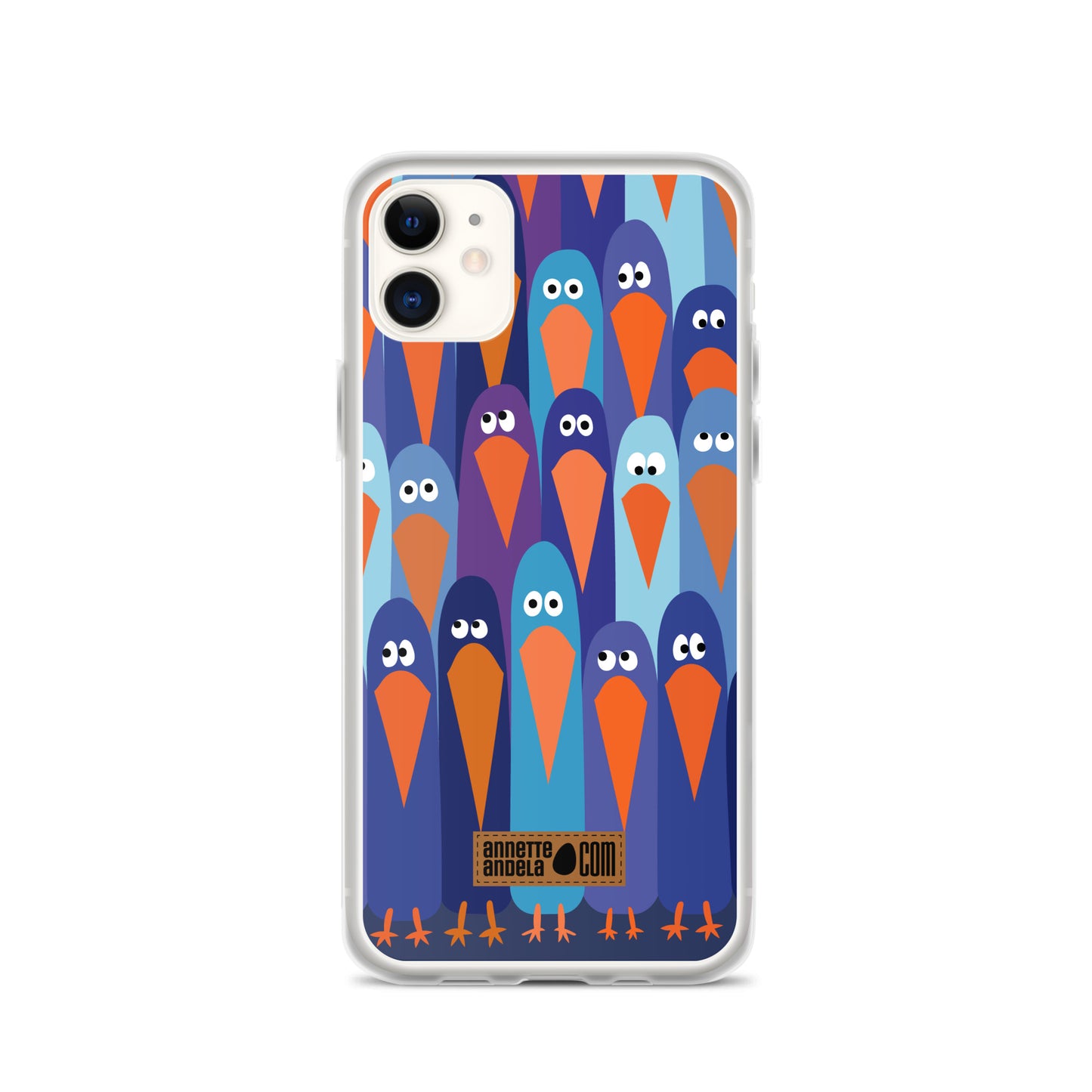 iPhone hoesje Crowdy Blue