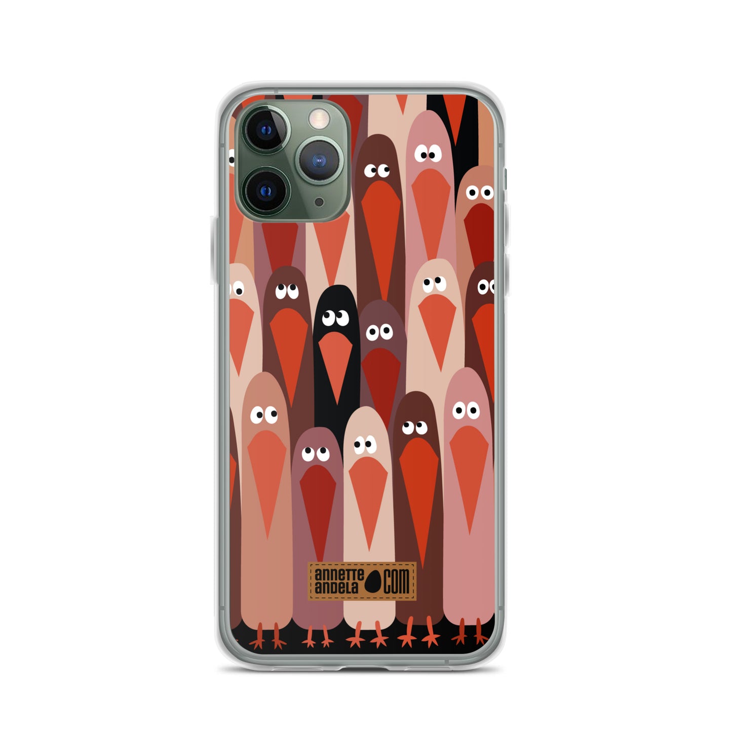 iPhone hoesje Crowdy Brown