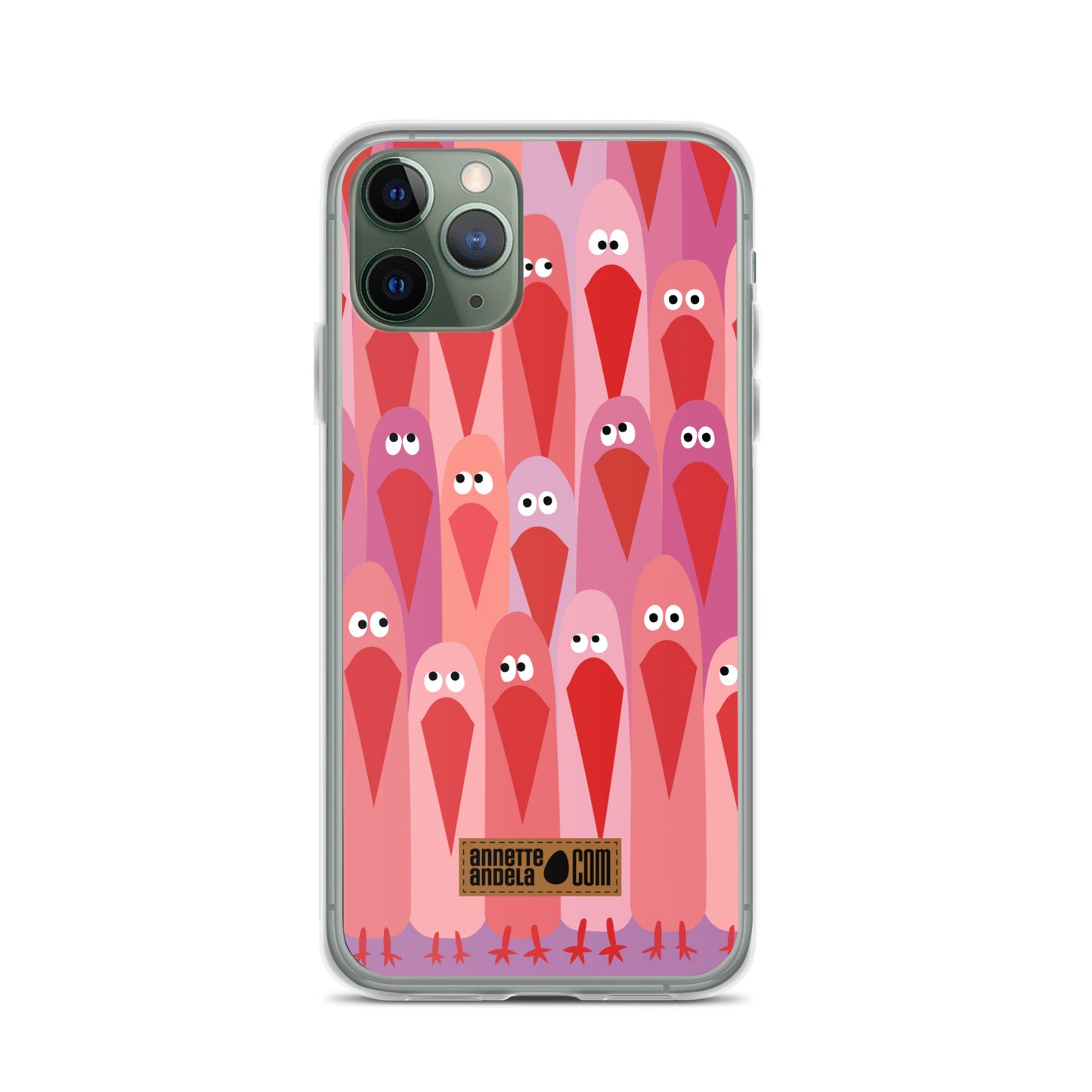 iPhone hoesje Crowdy Pink