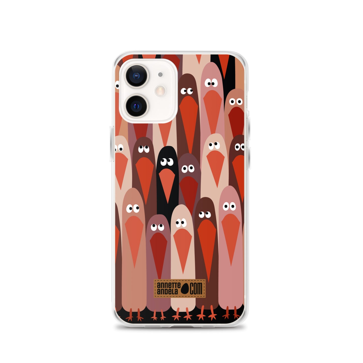 iPhone hoesje Crowdy Brown