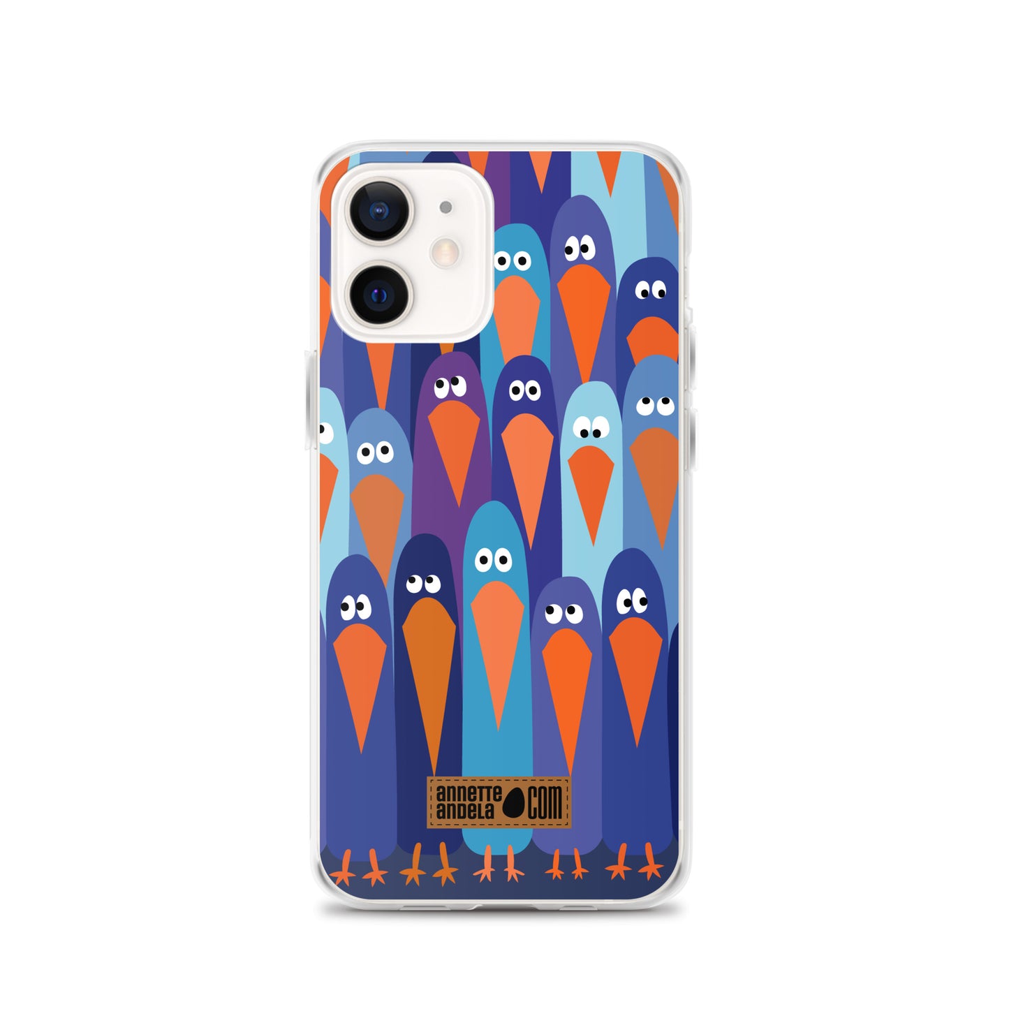 iPhone hoesje Crowdy Blue