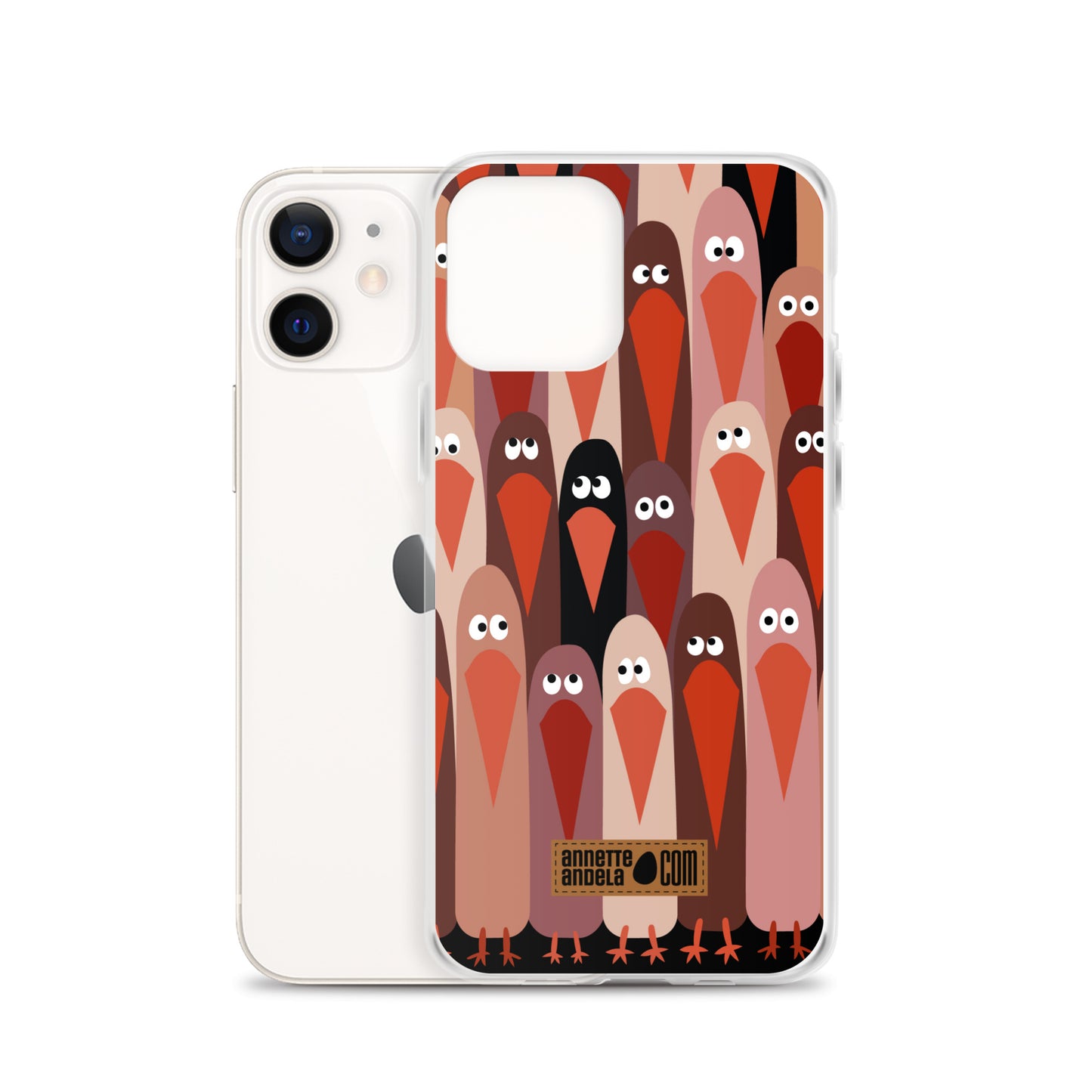 iPhone hoesje Crowdy Brown