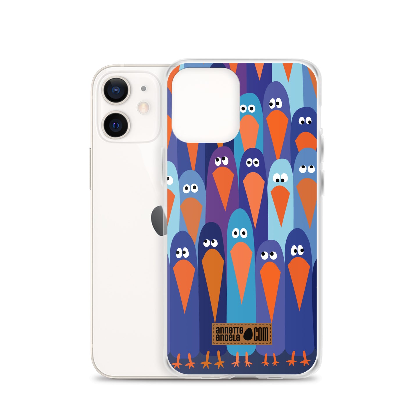 iPhone hoesje Crowdy Blue