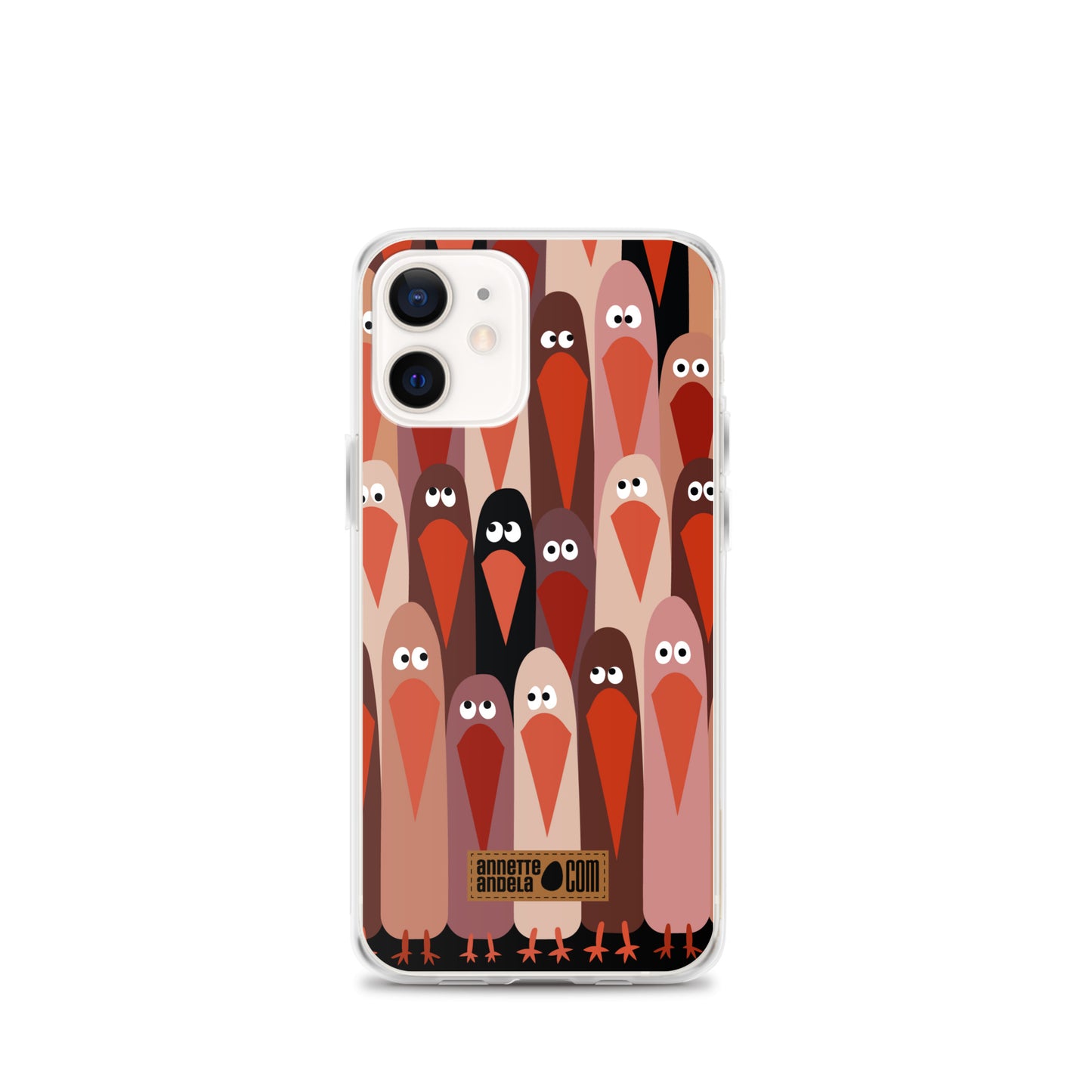 iPhone hoesje Crowdy Brown