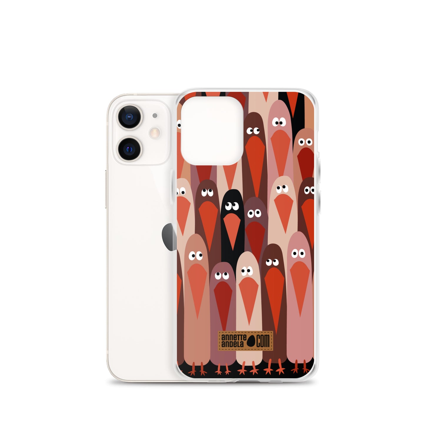 iPhone hoesje Crowdy Brown