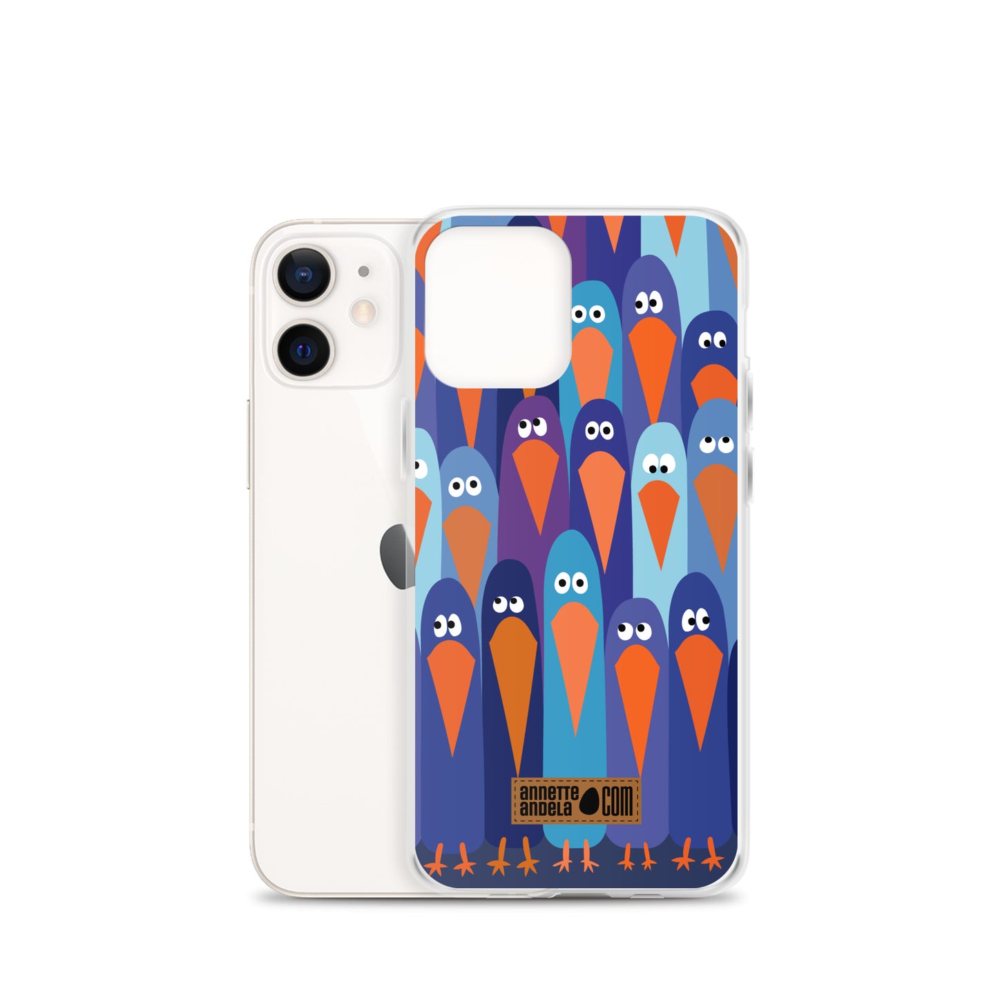 iPhone hoesje Crowdy Blue
