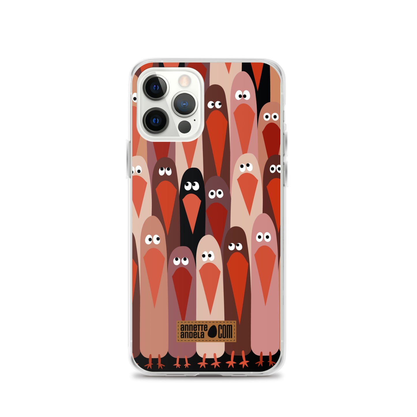 iPhone hoesje Crowdy Brown