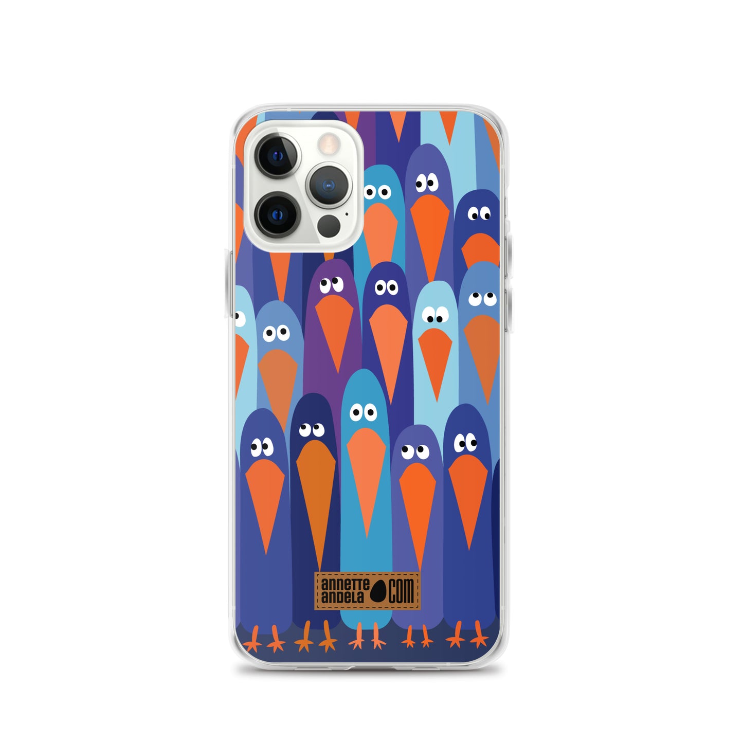 iPhone hoesje Crowdy Blue