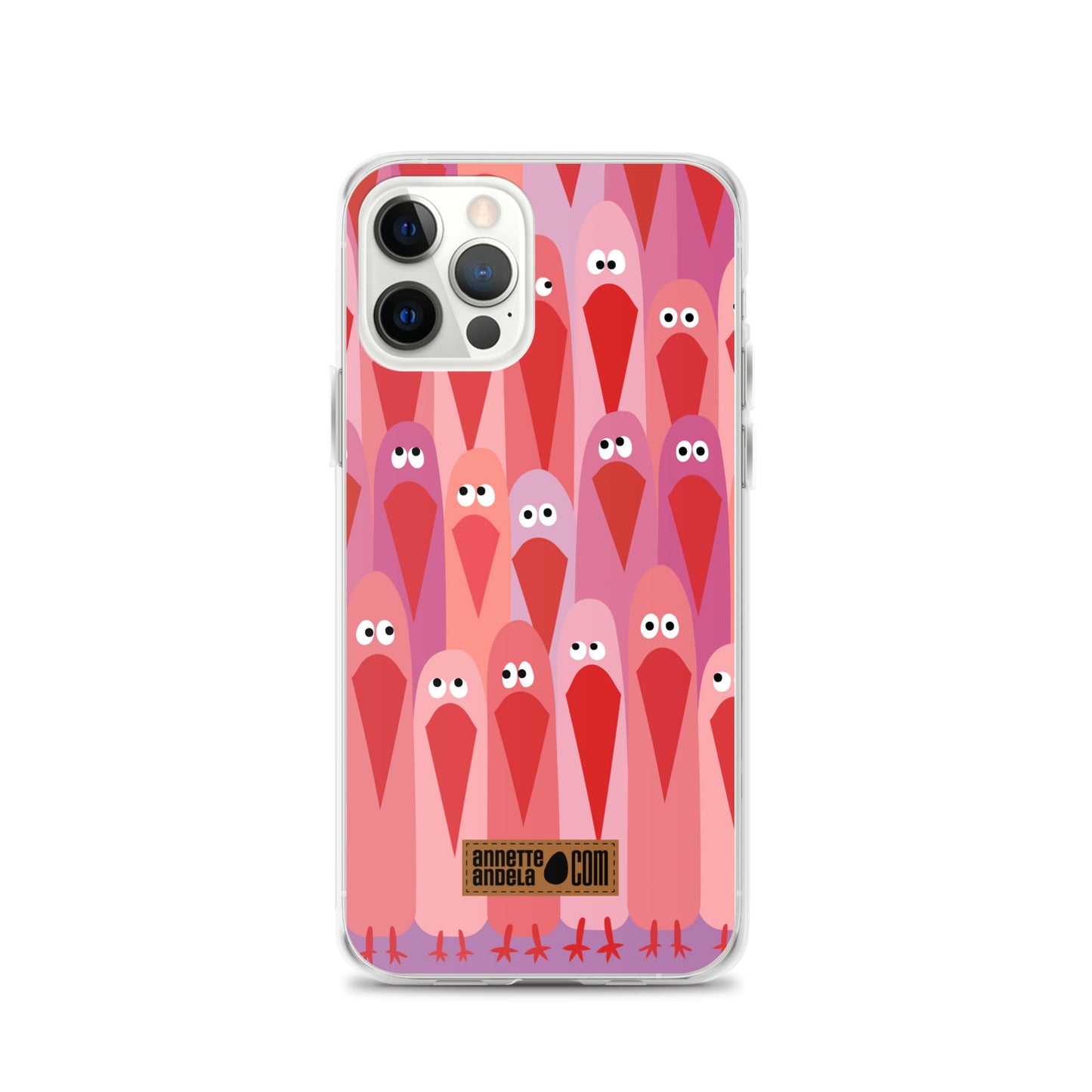 iPhone hoesje Crowdy Pink