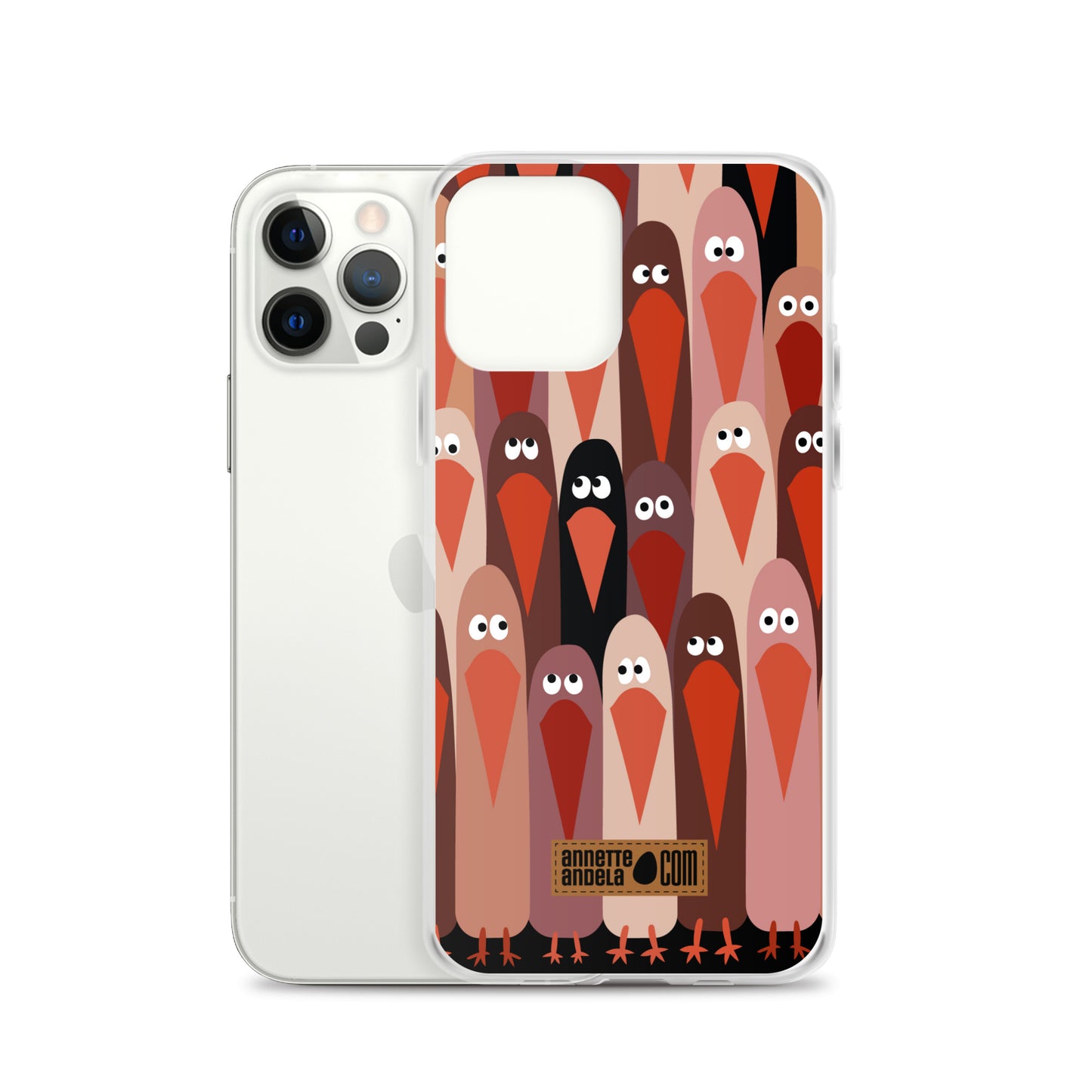 iPhone hoesje Crowdy Brown