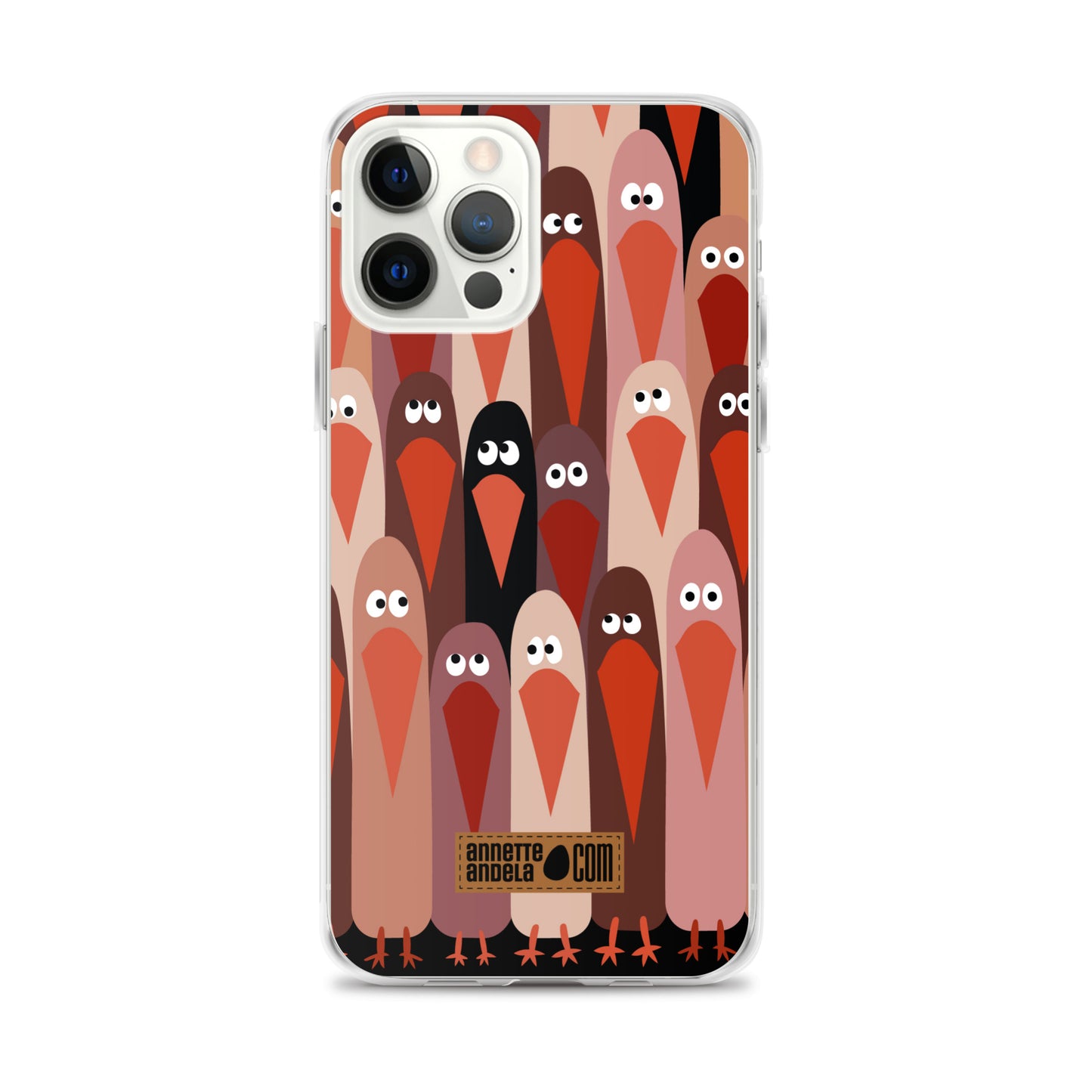 iPhone hoesje Crowdy Brown
