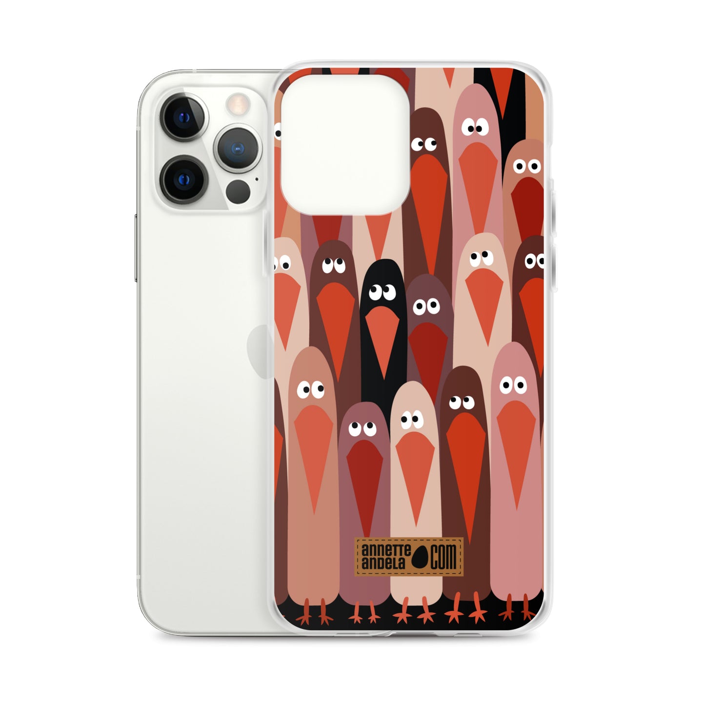 iPhone hoesje Crowdy Brown