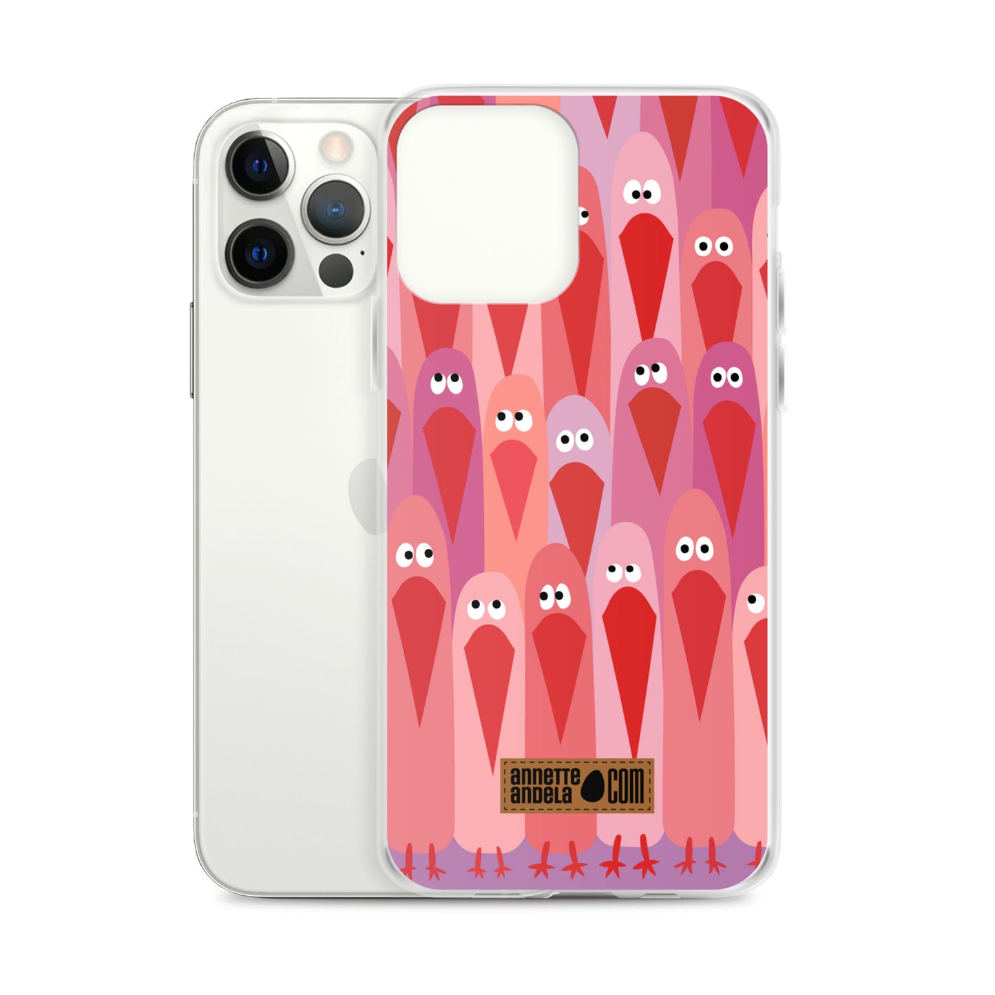 iPhone hoesje Crowdy Pink