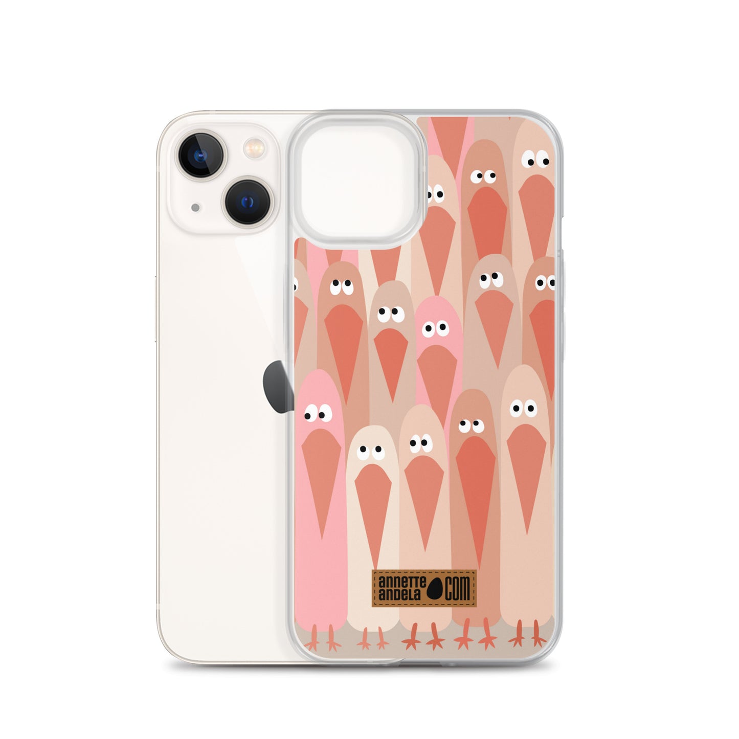 iPhone hoesje Crowdy Beige