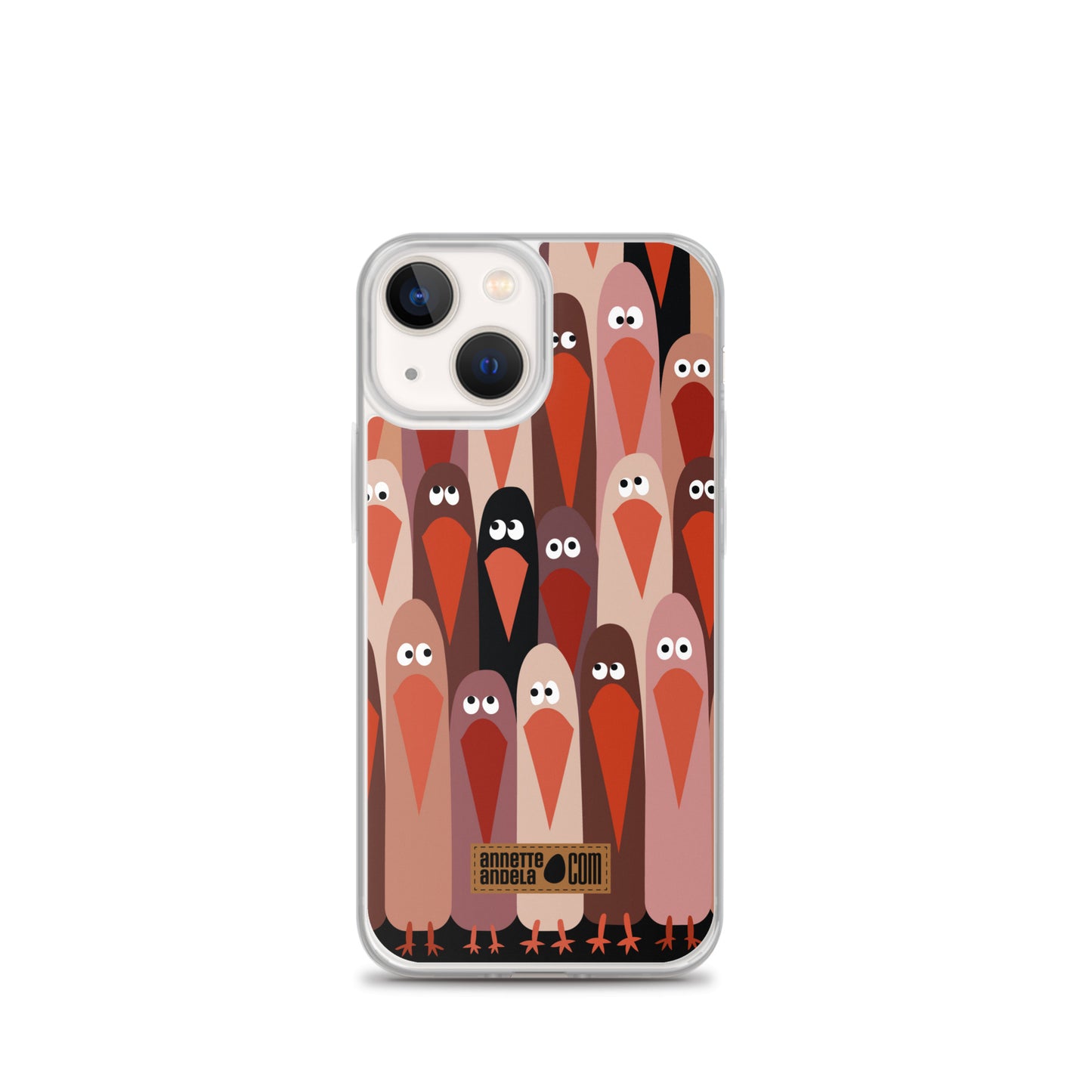 iPhone hoesje Crowdy Brown