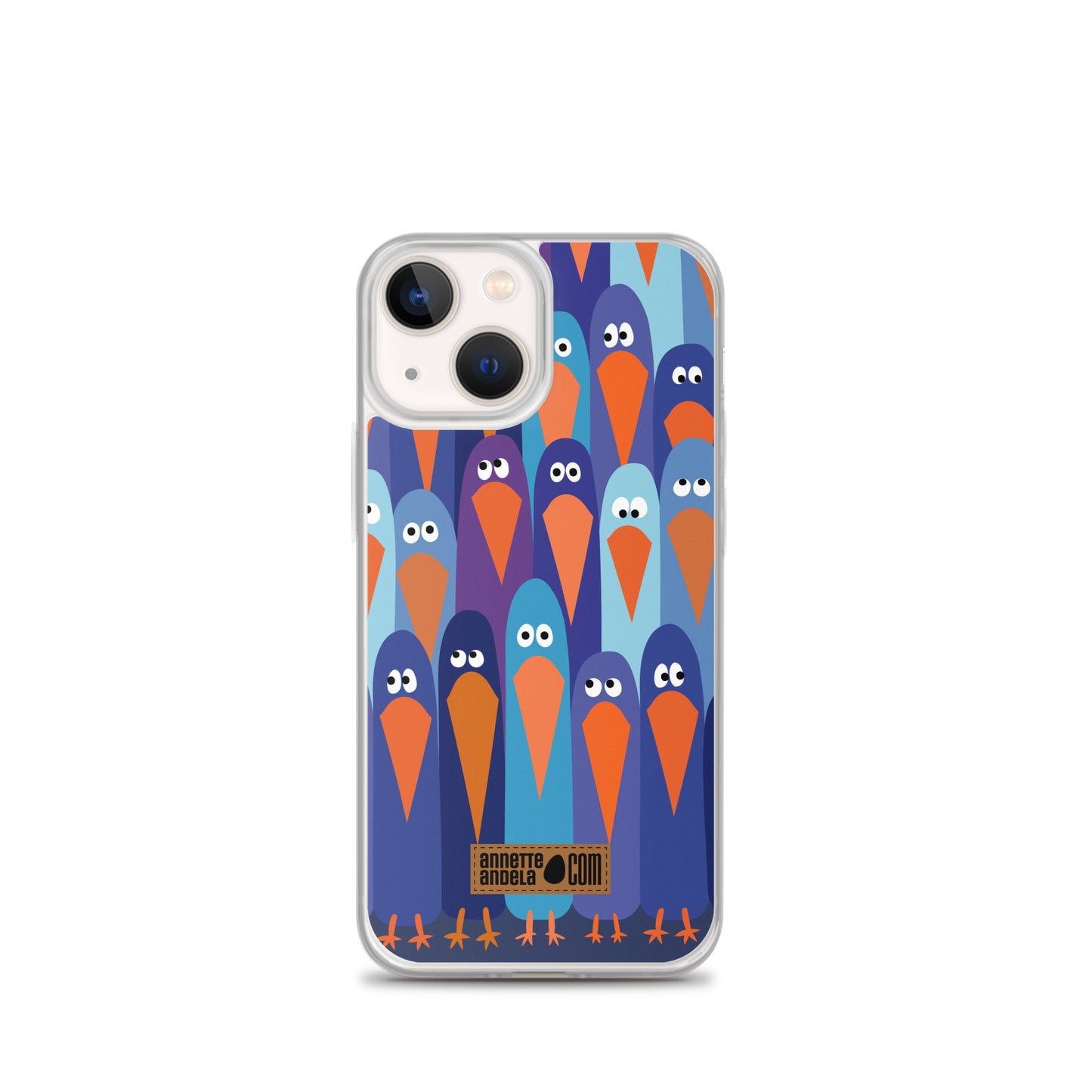 iPhone hoesje Crowdy Blue