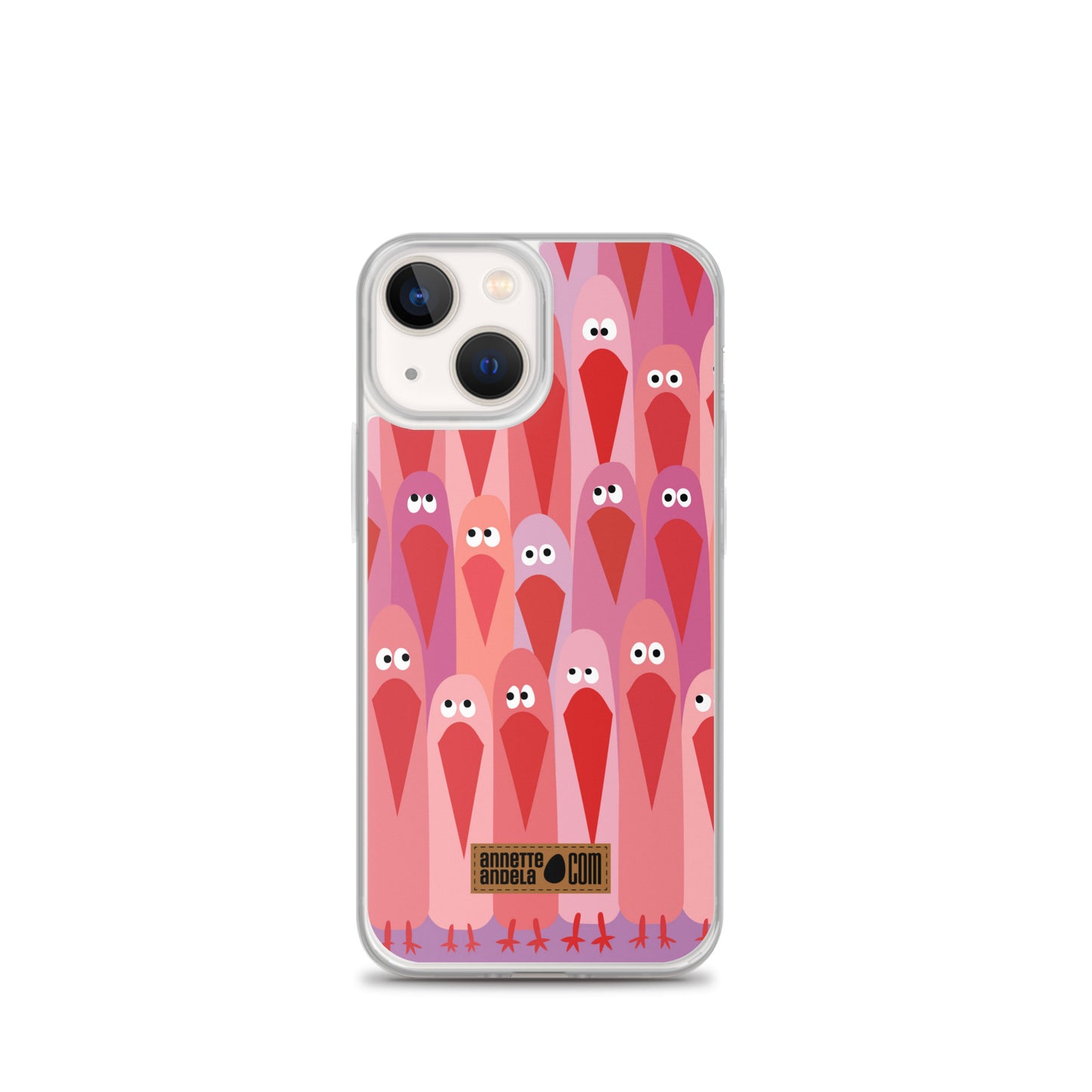 iPhone hoesje Crowdy Pink