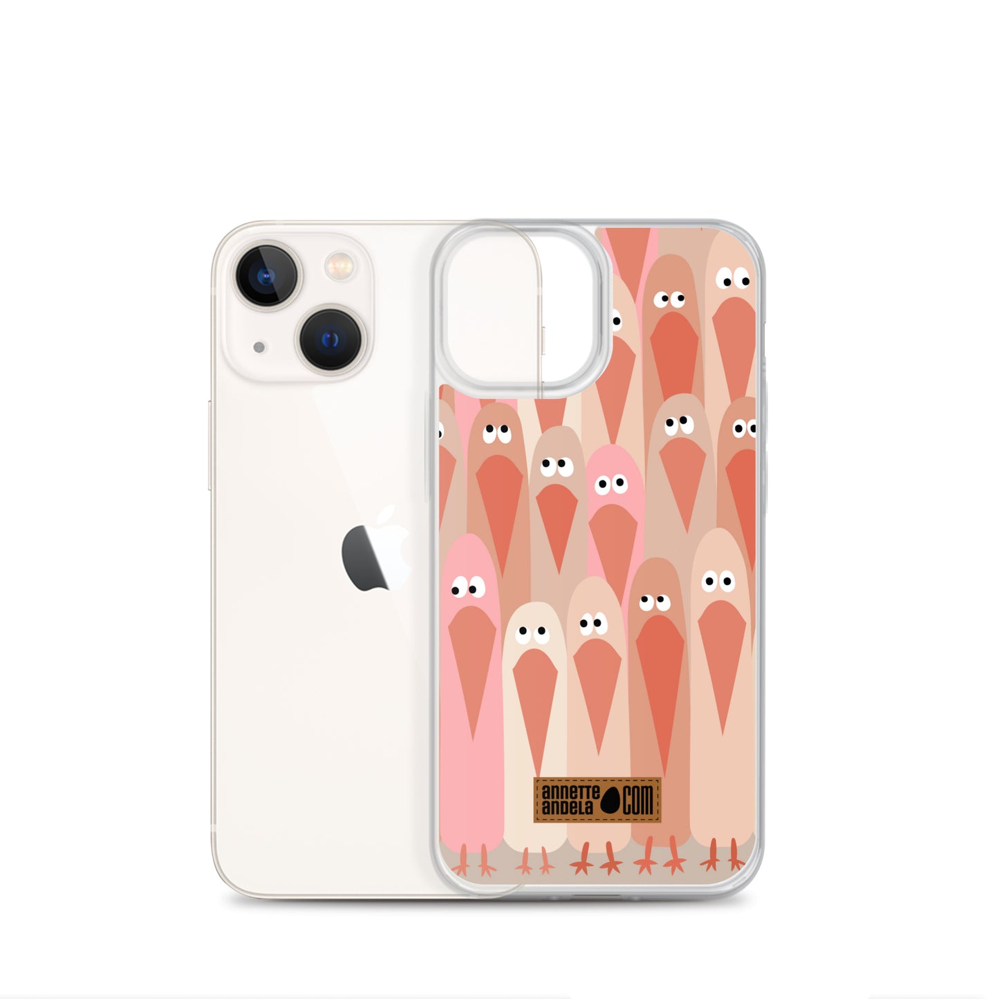 iPhone hoesje Crowdy Beige