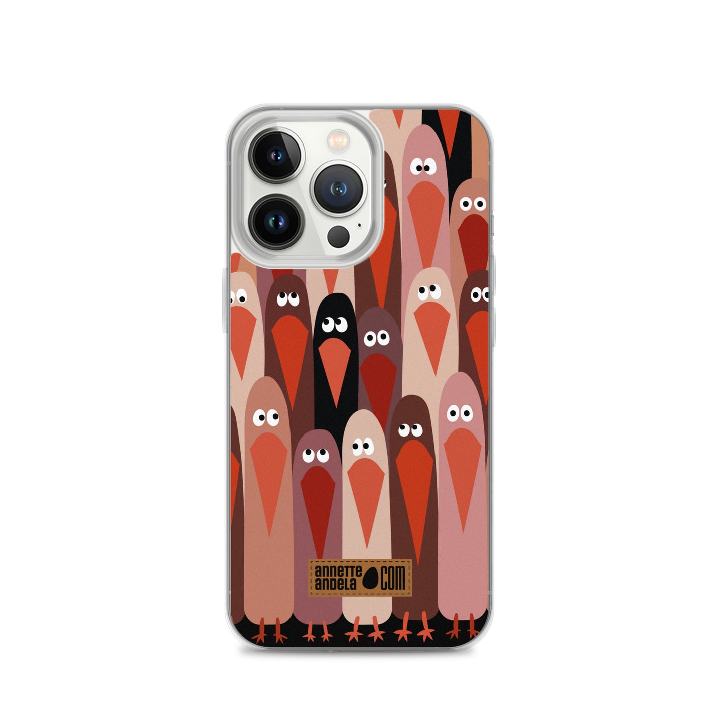 iPhone hoesje Crowdy Brown