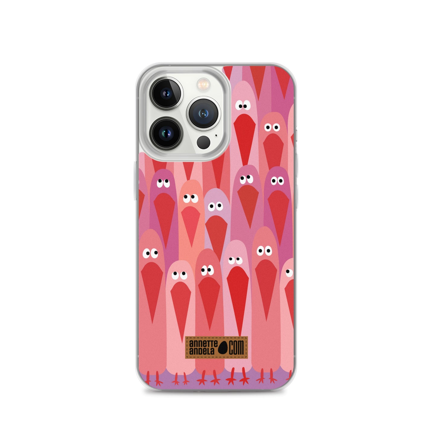 iPhone hoesje Crowdy Pink