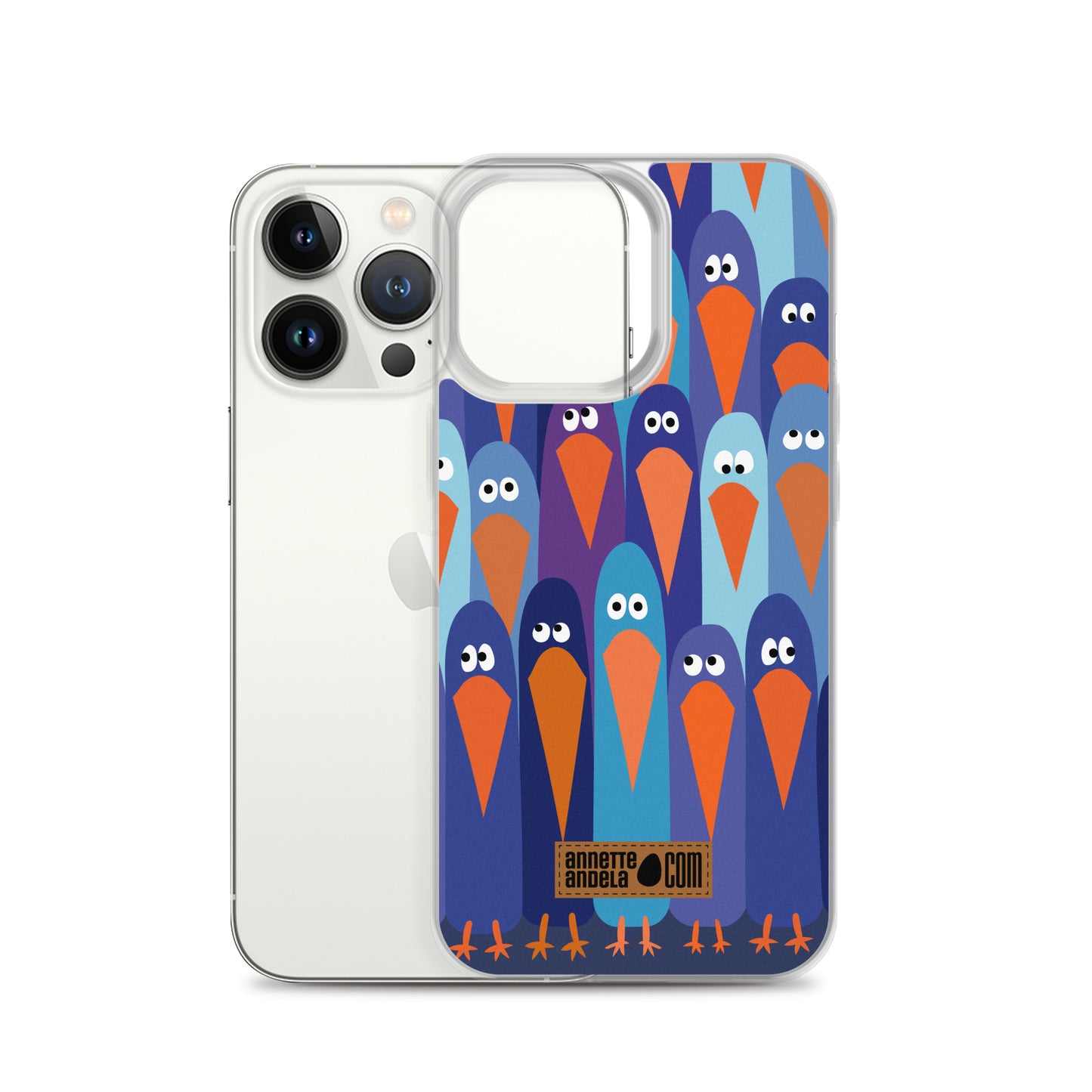 iPhone hoesje Crowdy Blue