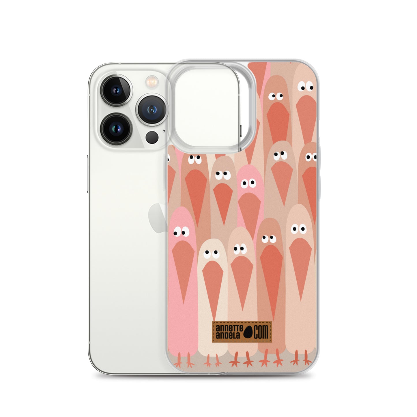 iPhone hoesje Crowdy Beige