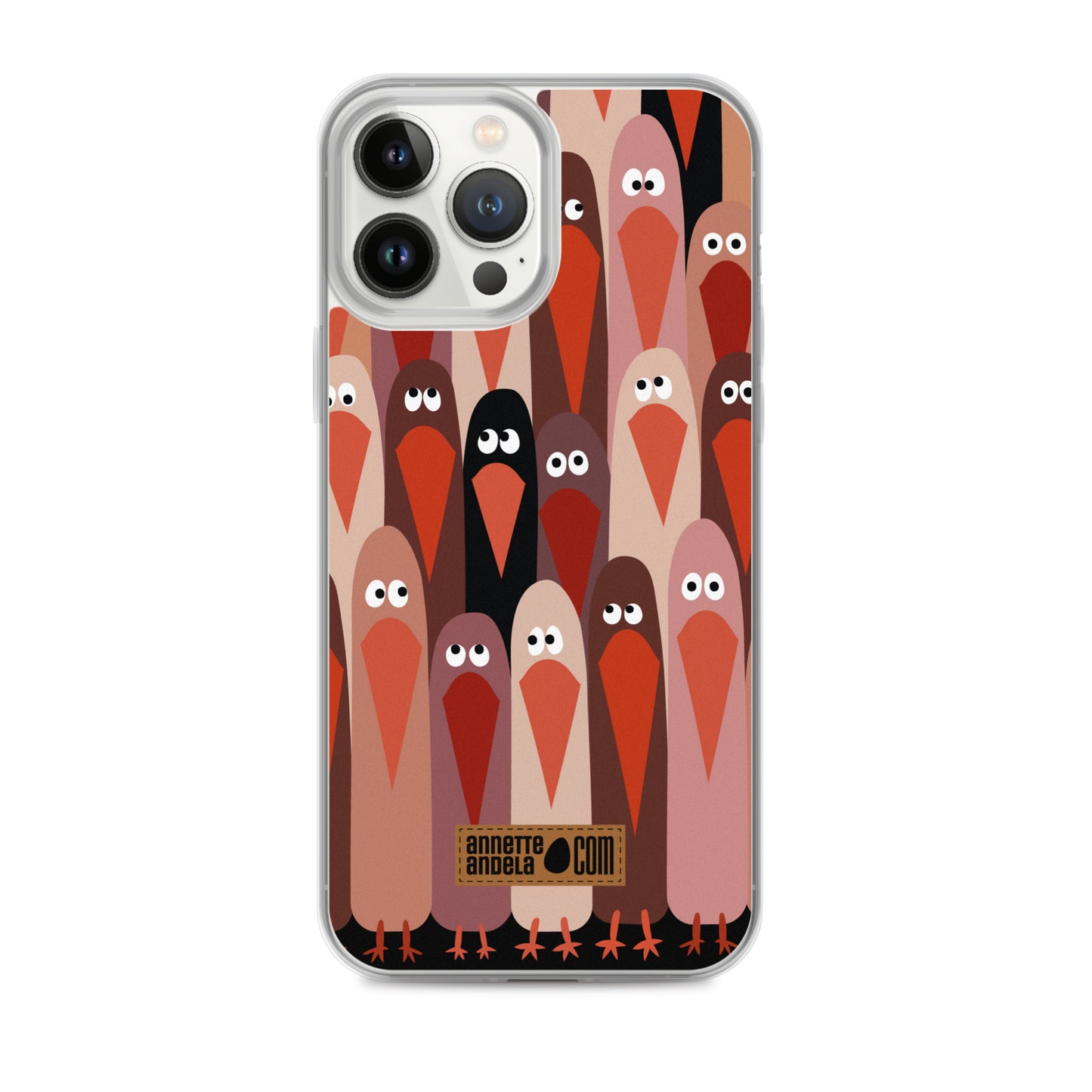 iPhone hoesje Crowdy Brown