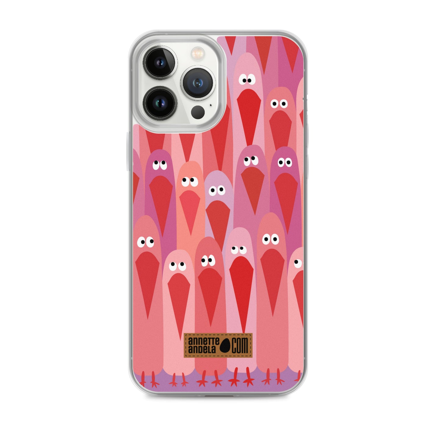 iPhone hoesje Crowdy Pink