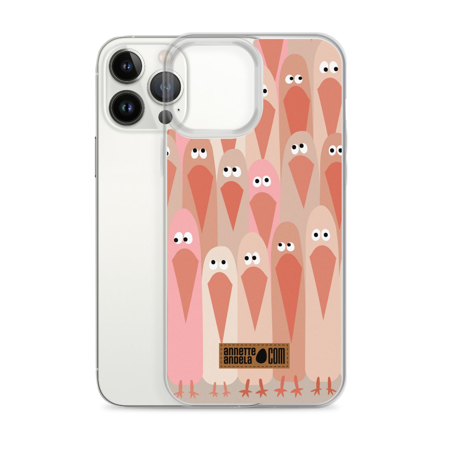 iPhone hoesje Crowdy Beige