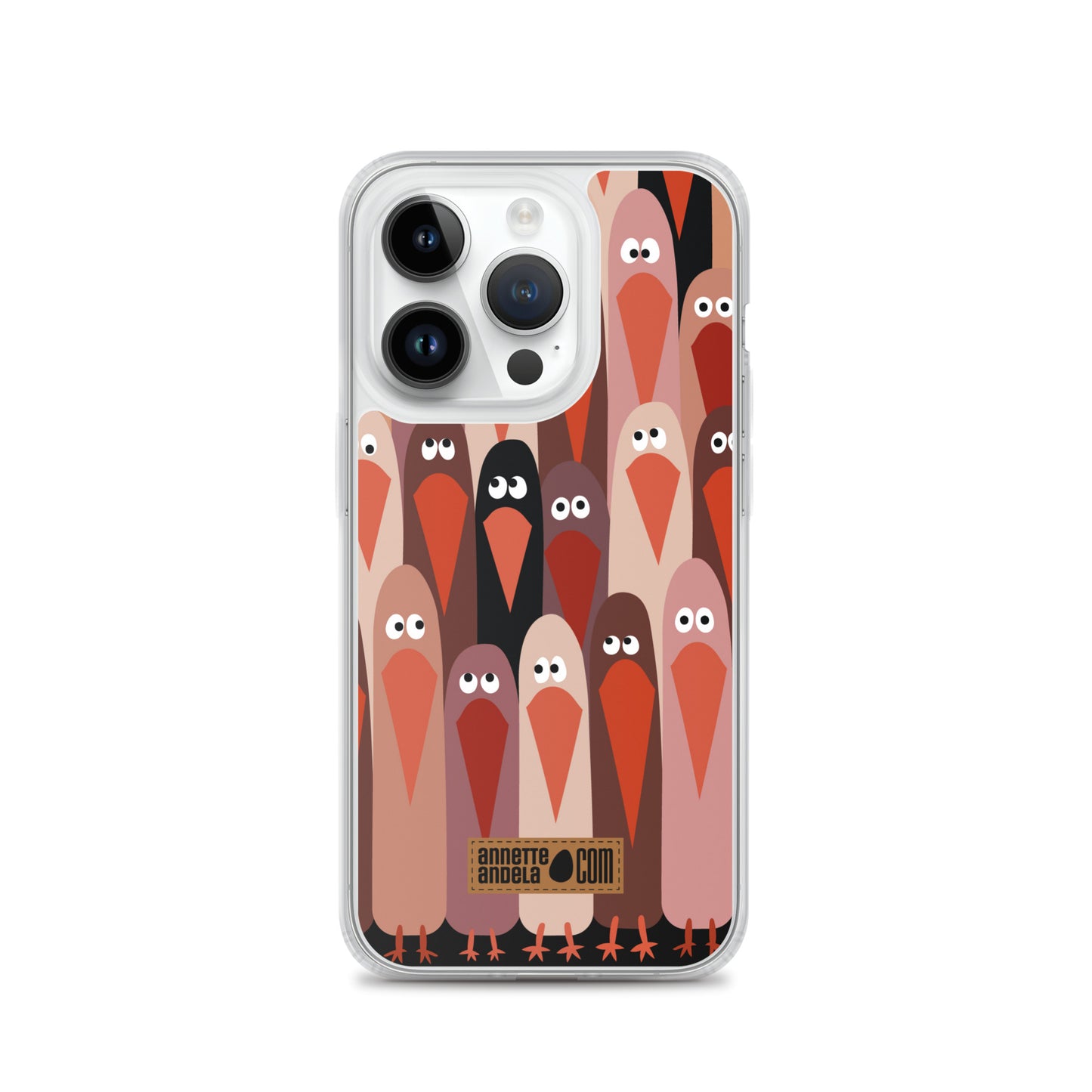 iPhone hoesje Crowdy Brown