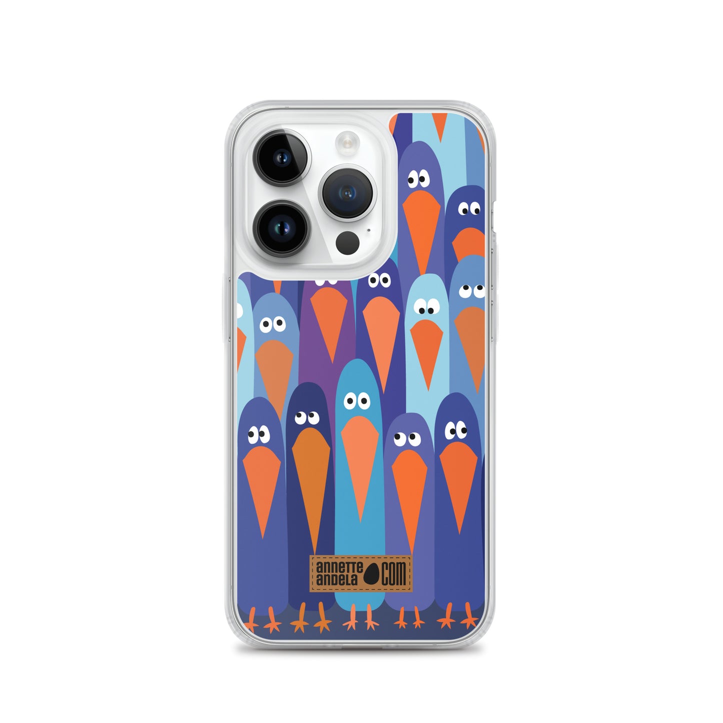 iPhone hoesje Crowdy Blue