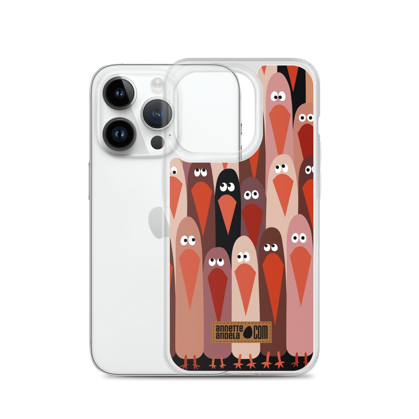 iPhone hoesje Crowdy Brown