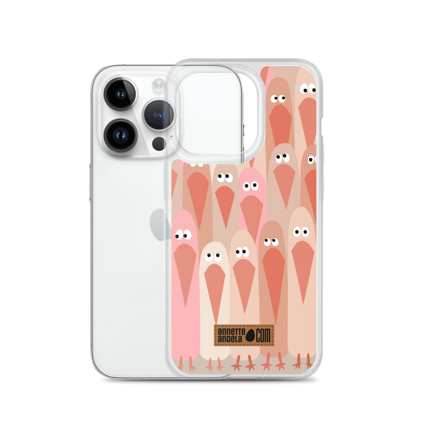 iPhone hoesje Crowdy Beige