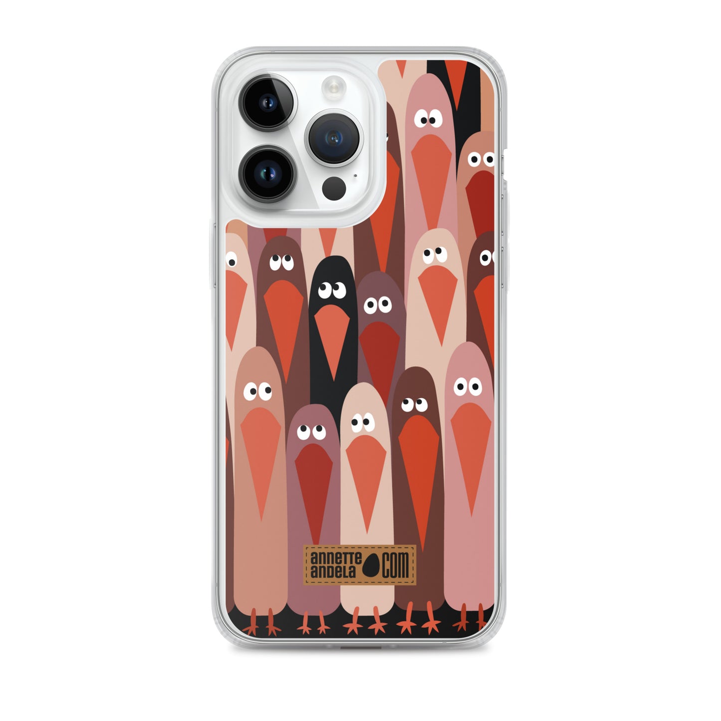 iPhone hoesje Crowdy Brown