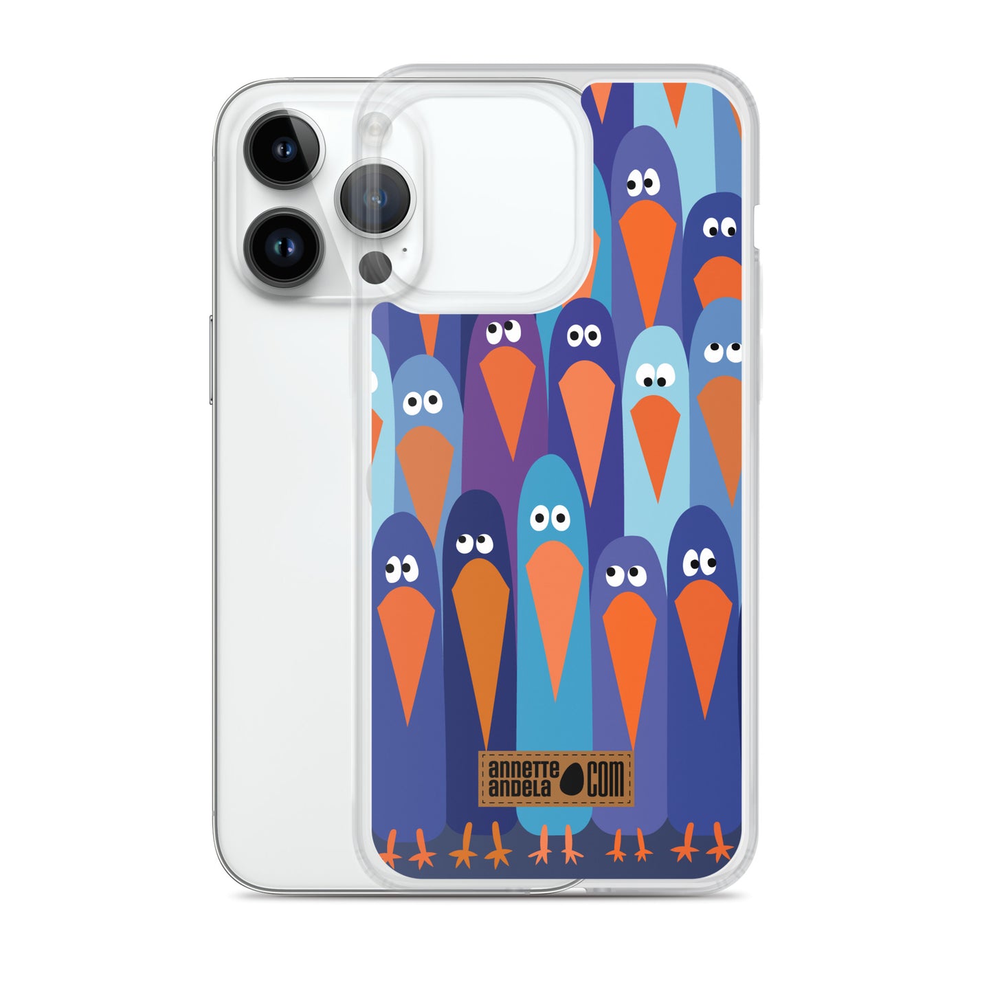 iPhone hoesje Crowdy Blue