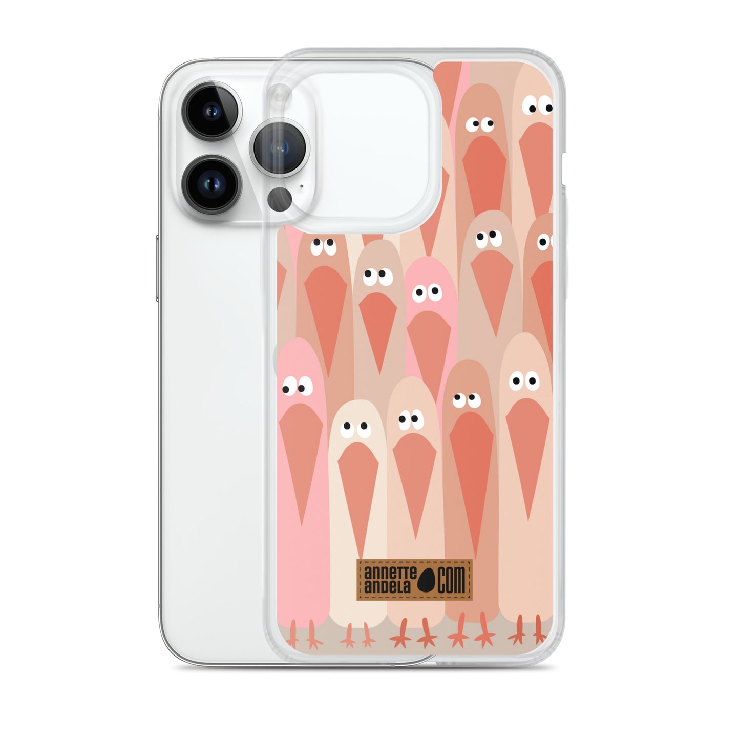 iPhone hoesje Crowdy Beige