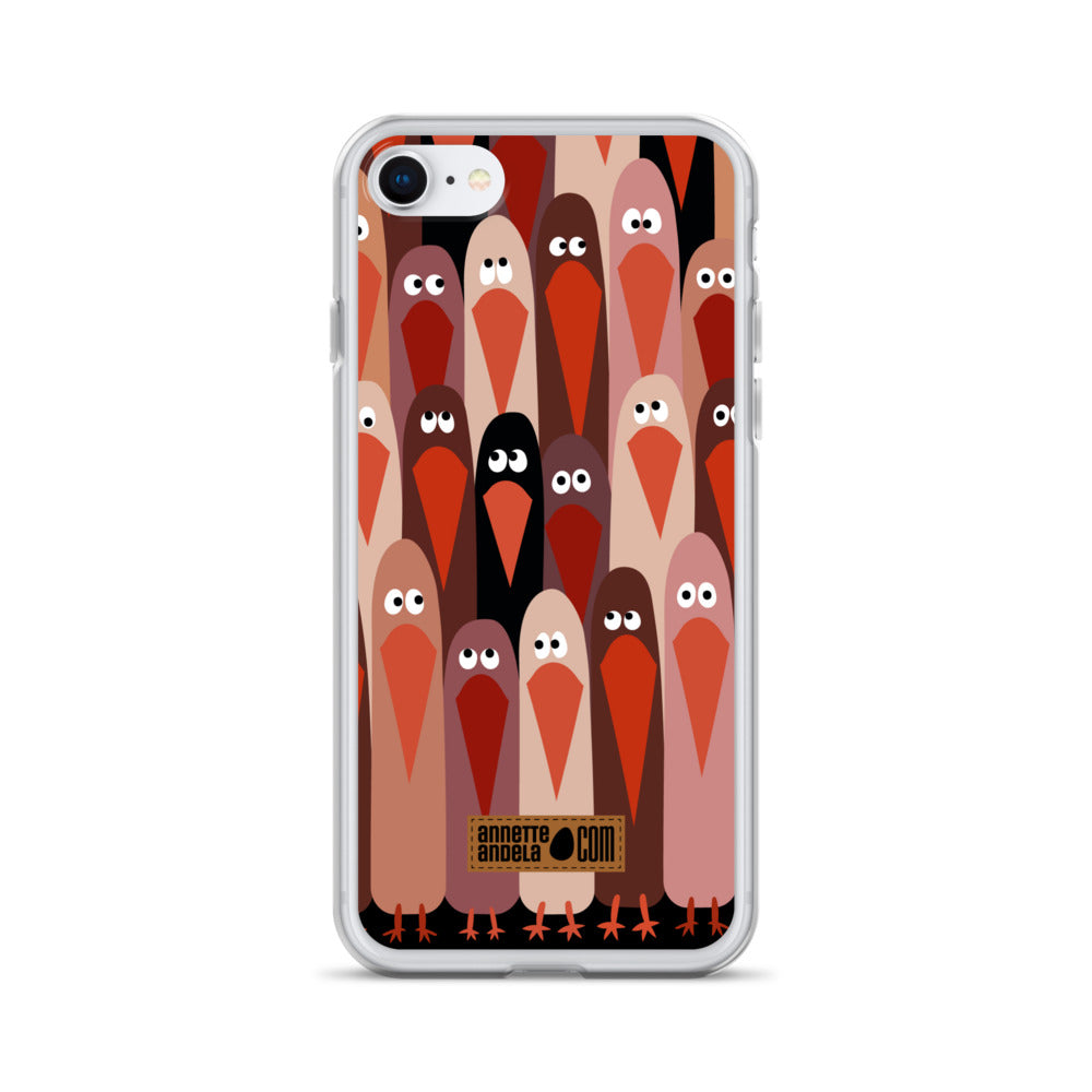iPhone hoesje Crowdy Brown