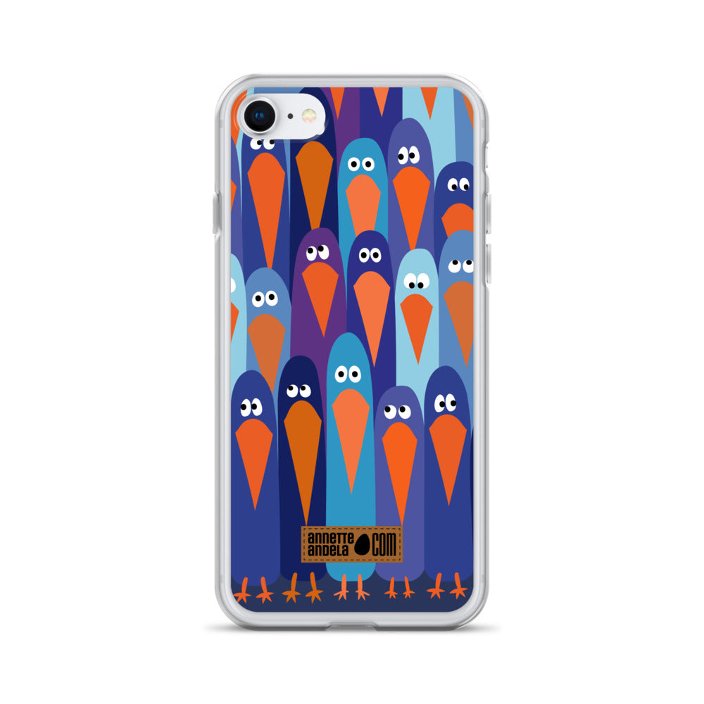 iPhone hoesje Crowdy Blue