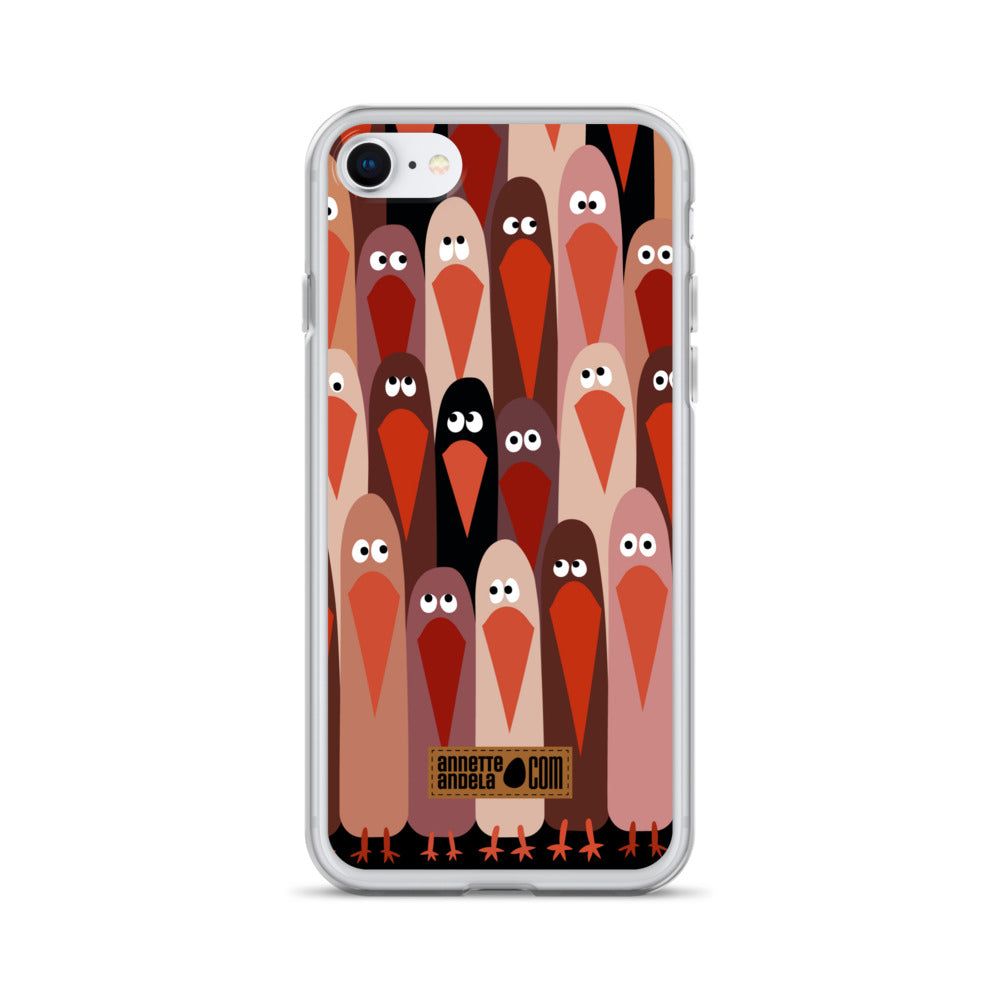 iPhone hoesje Crowdy Brown
