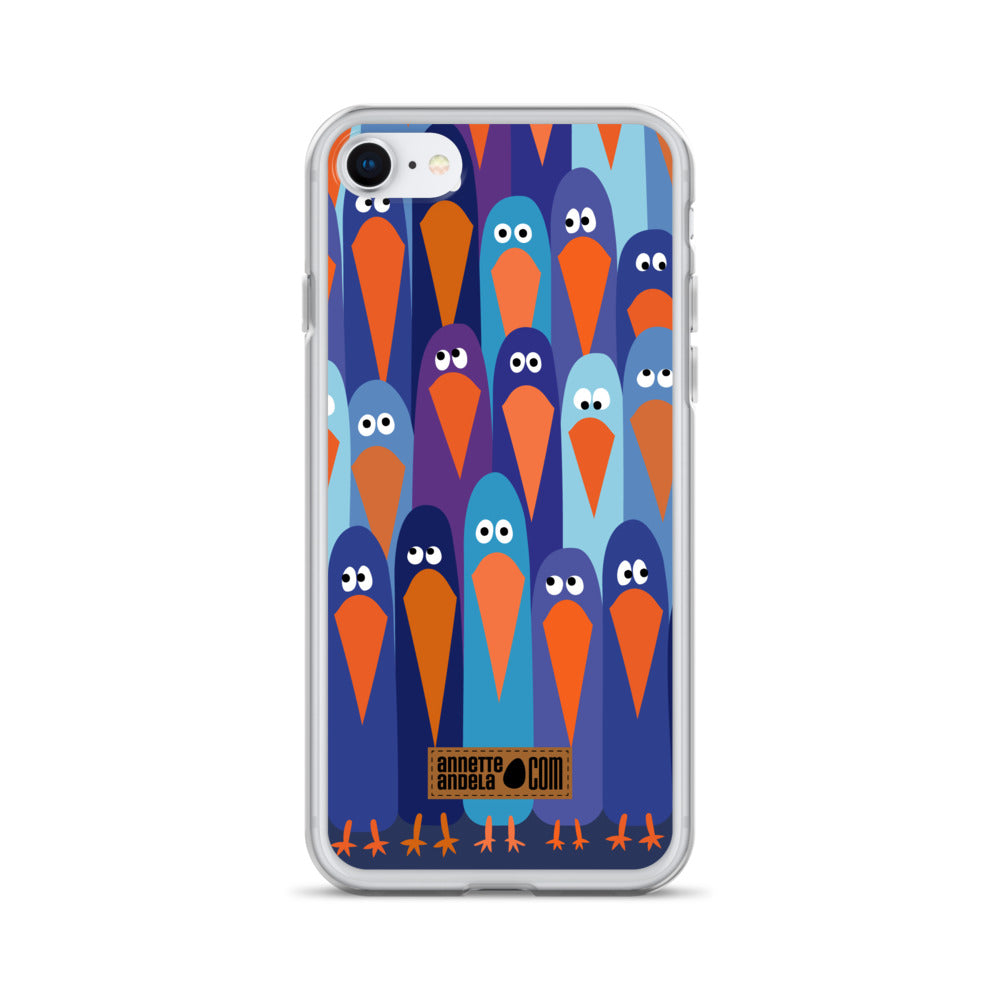 iPhone hoesje Crowdy Blue