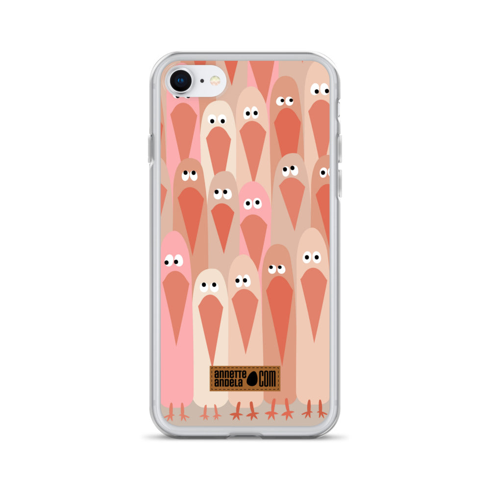 iPhone hoesje Crowdy Beige