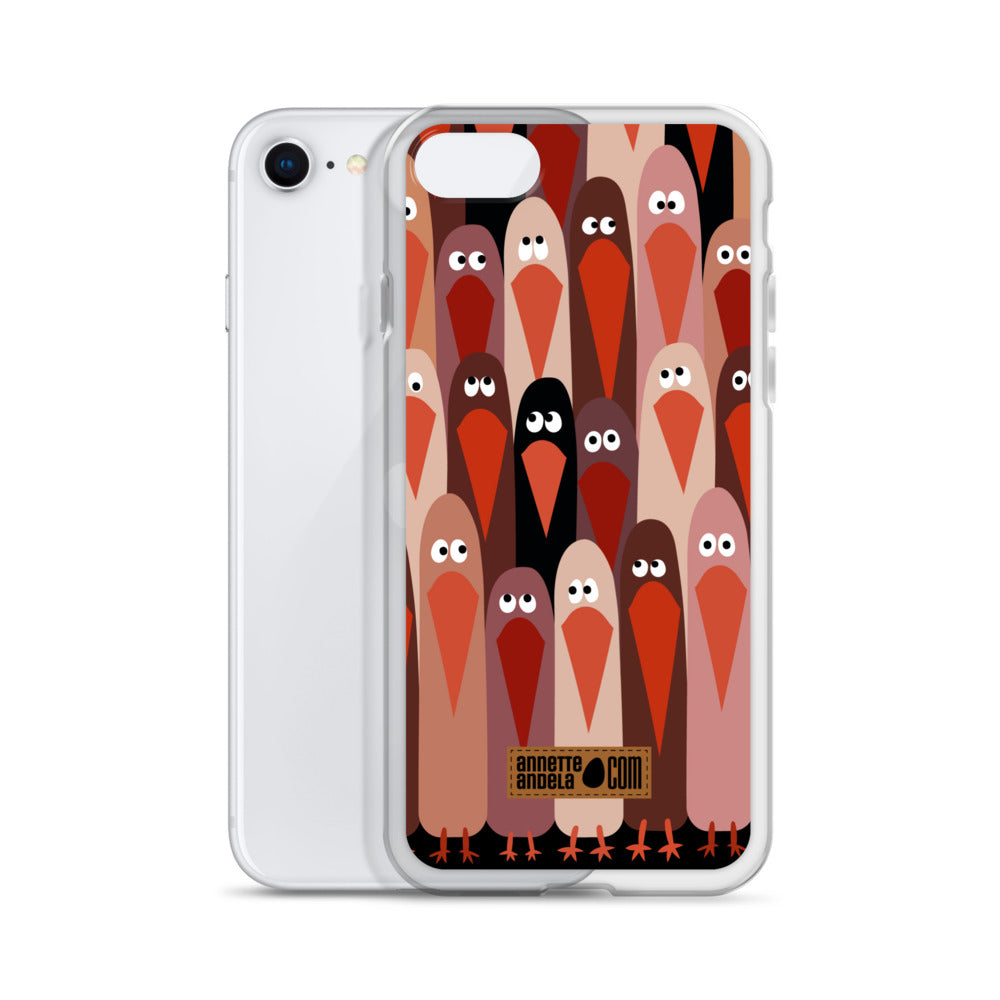 iPhone hoesje Crowdy Brown