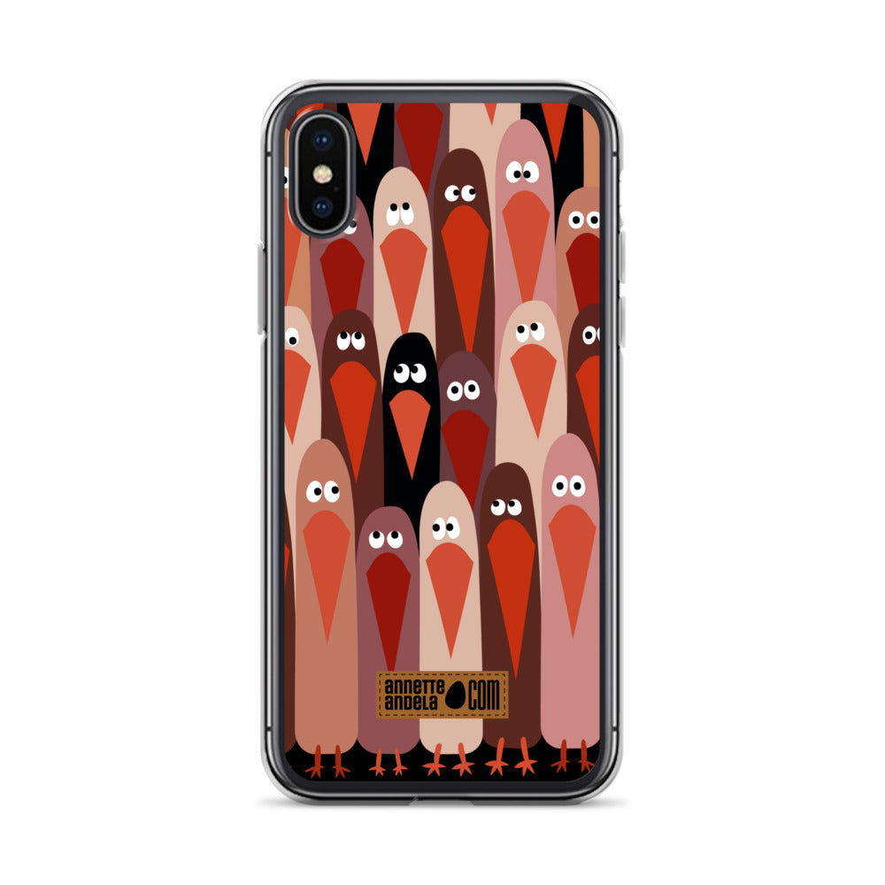 iPhone hoesje Crowdy Brown