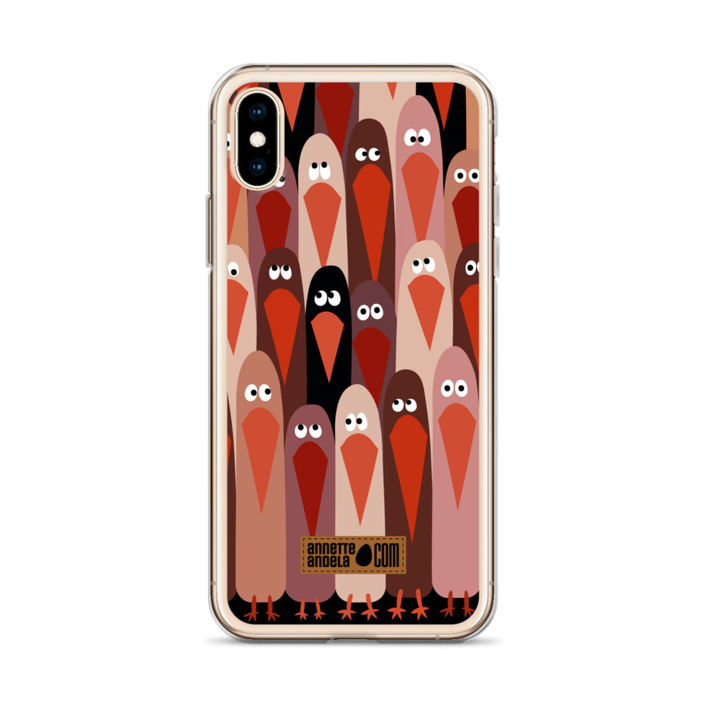 iPhone hoesje Crowdy Brown