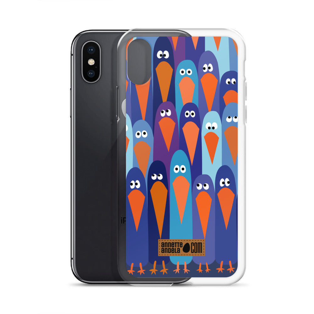 iPhone hoesje Crowdy Blue