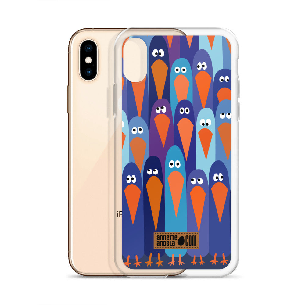 iPhone hoesje Crowdy Blue