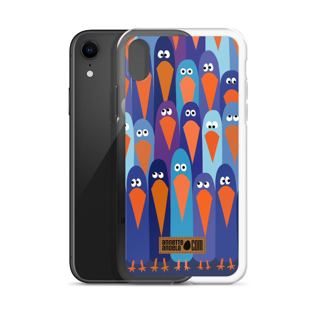 iPhone hoesje Crowdy Blue