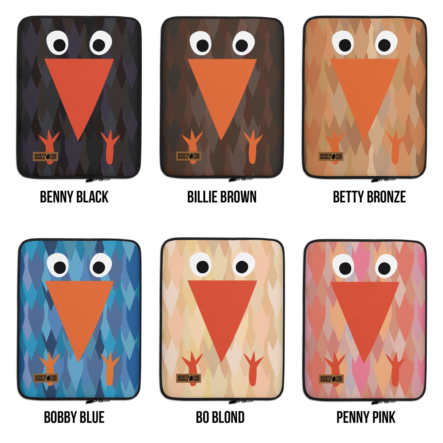 Laptophoes Billie Brown